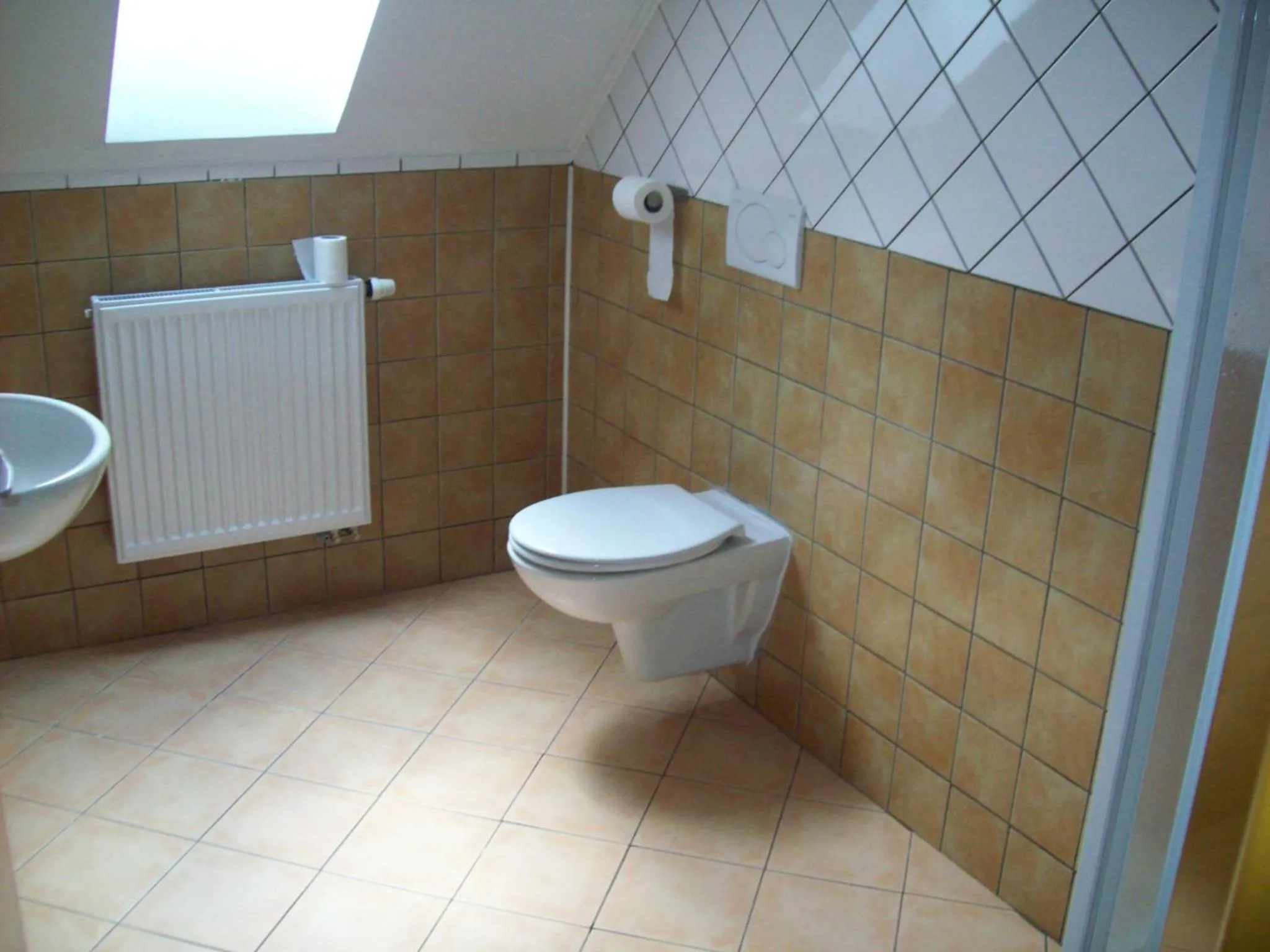 Bathroom in hotel U lip Trojanovice