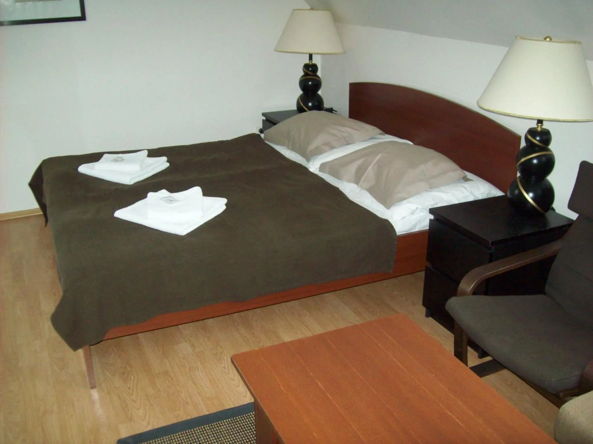 Bed in hotel U lip Trojanovice