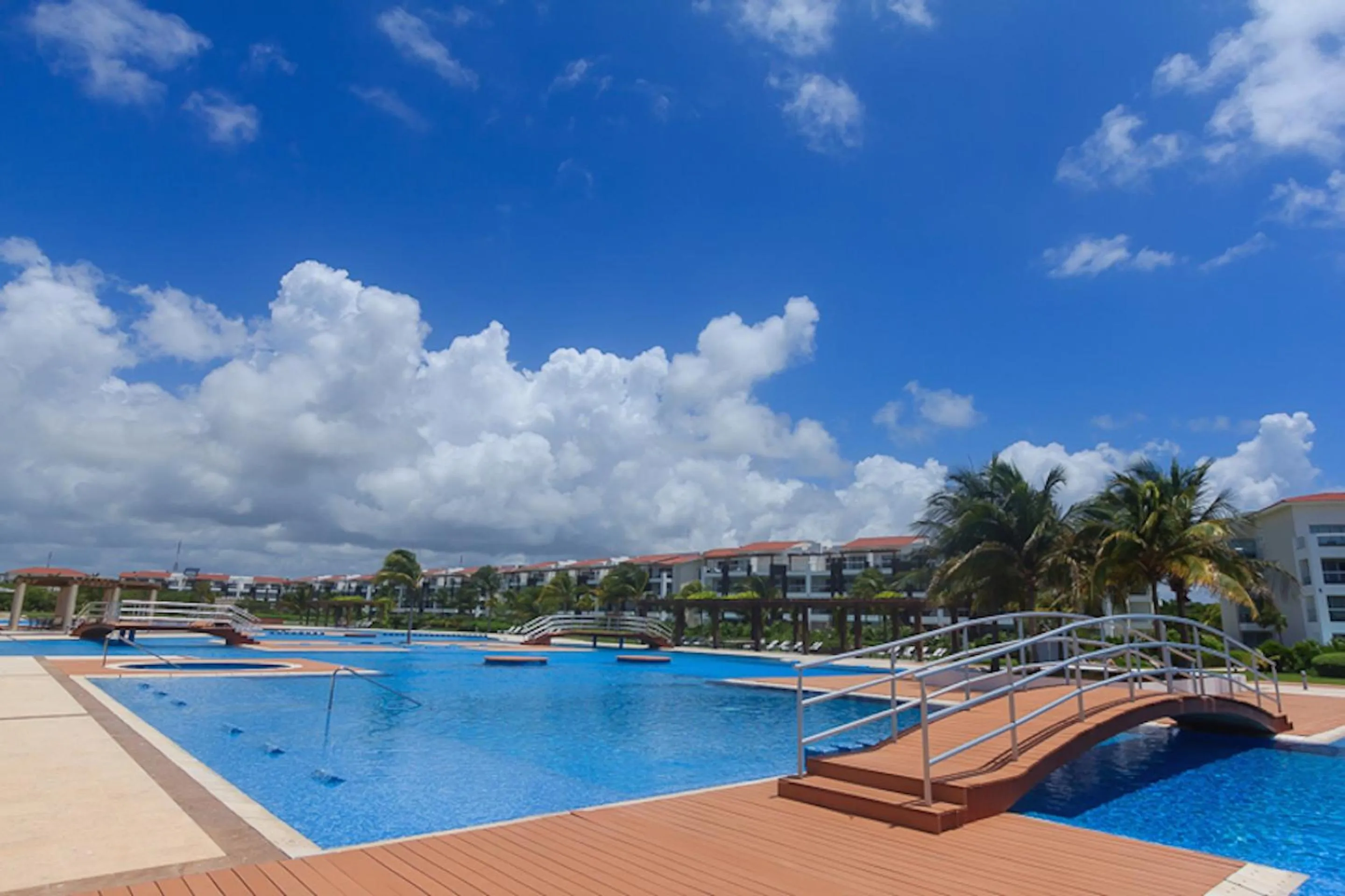 Garden in Luxury Condos at Mareazul Beachfront Complex with Resort-Style Amenities