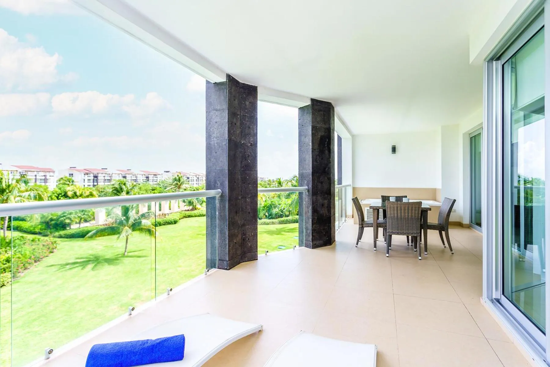 View (from property/room) in Luxury Condos at Mareazul Beachfront Complex with Resort-Style Amenities