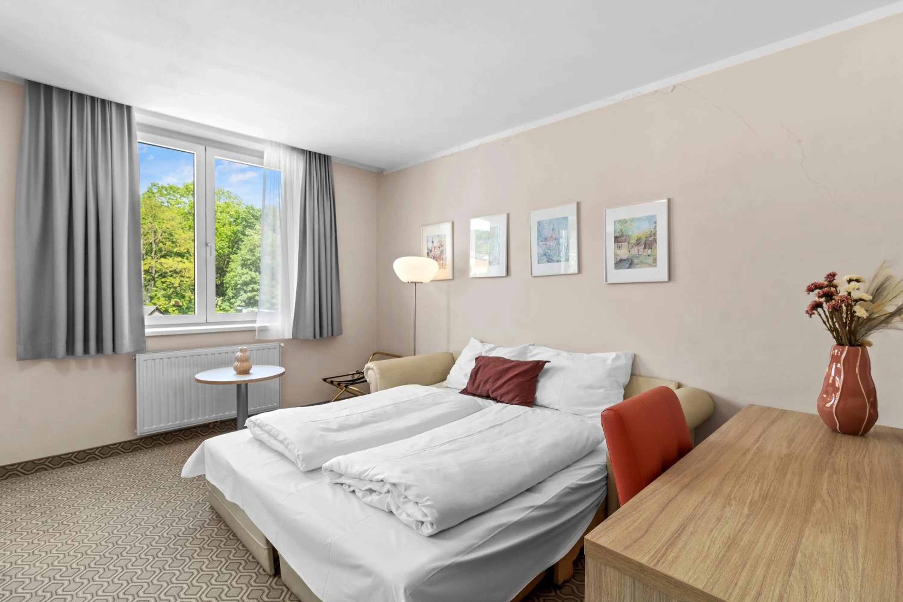 Bed in Schild Rooms - Self Check-in - Nature and Wine Area Vienna