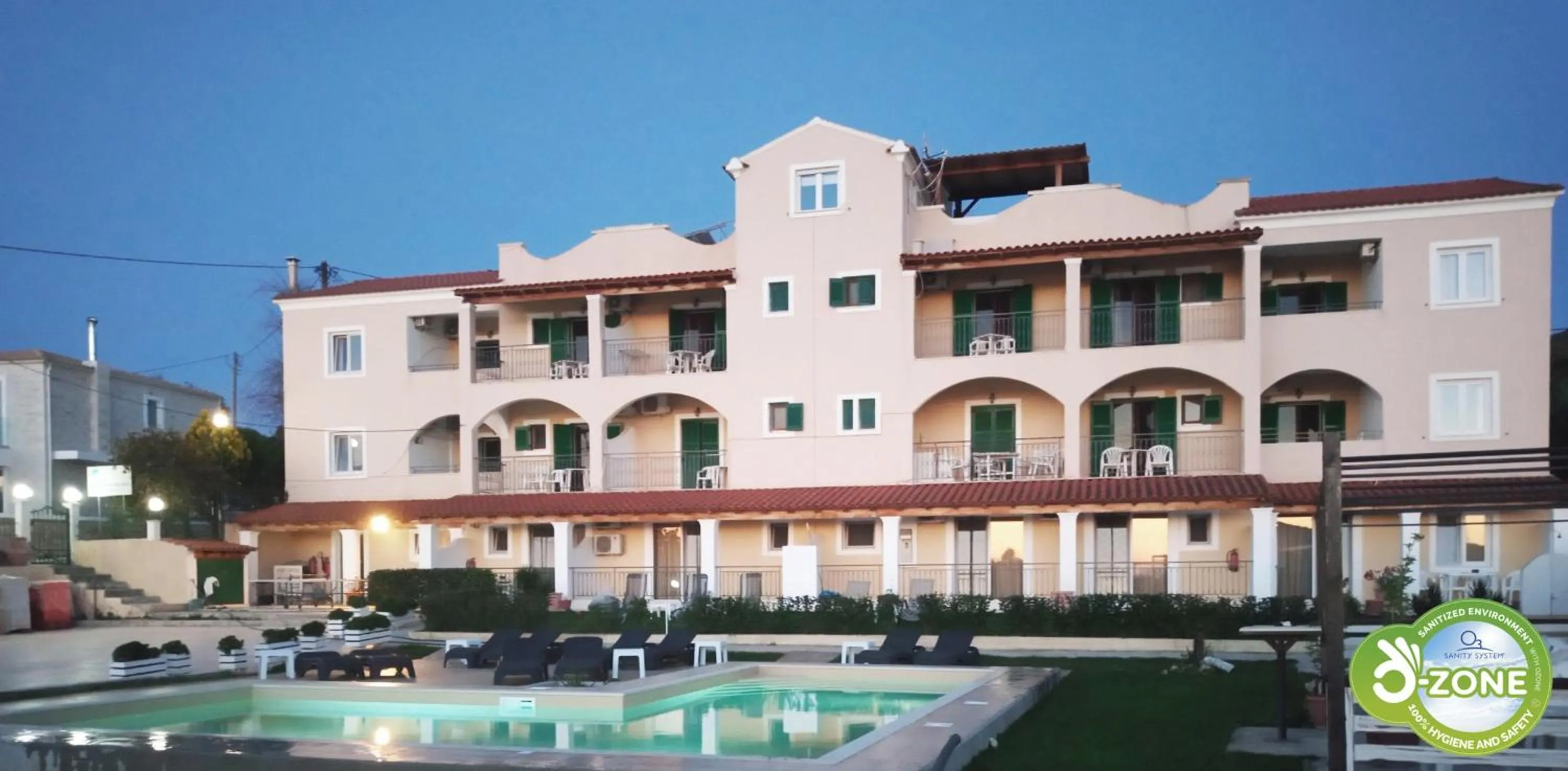 Property building in Catamaran Corfu Aparthotel