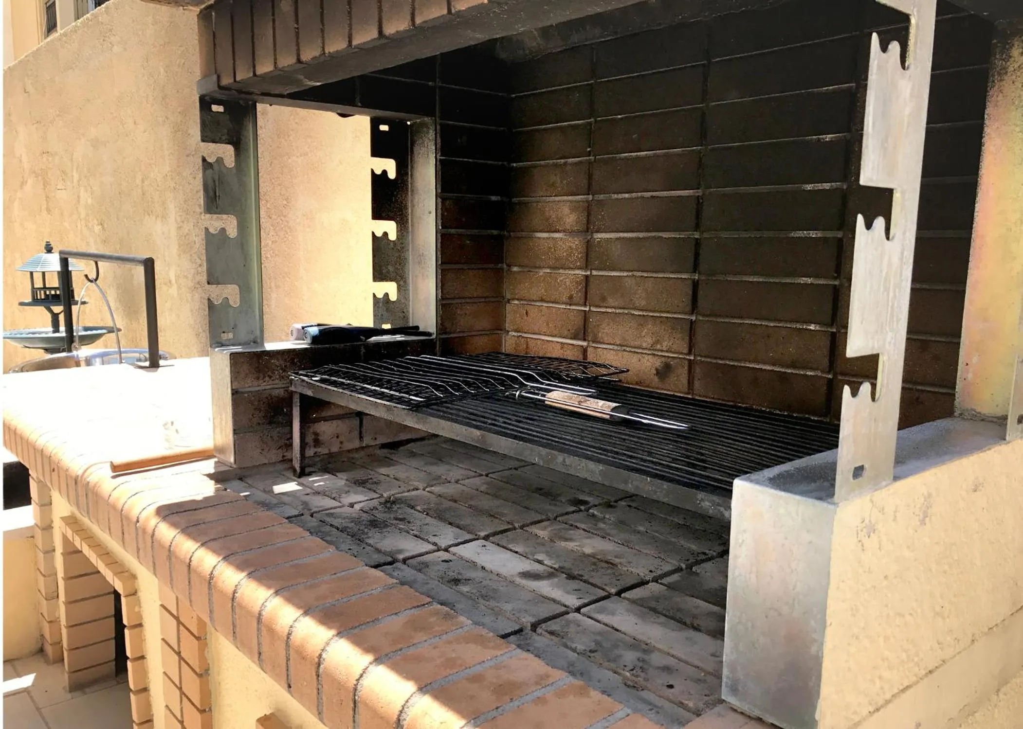 BBQ facilities in Catamaran Corfu Aparthotel