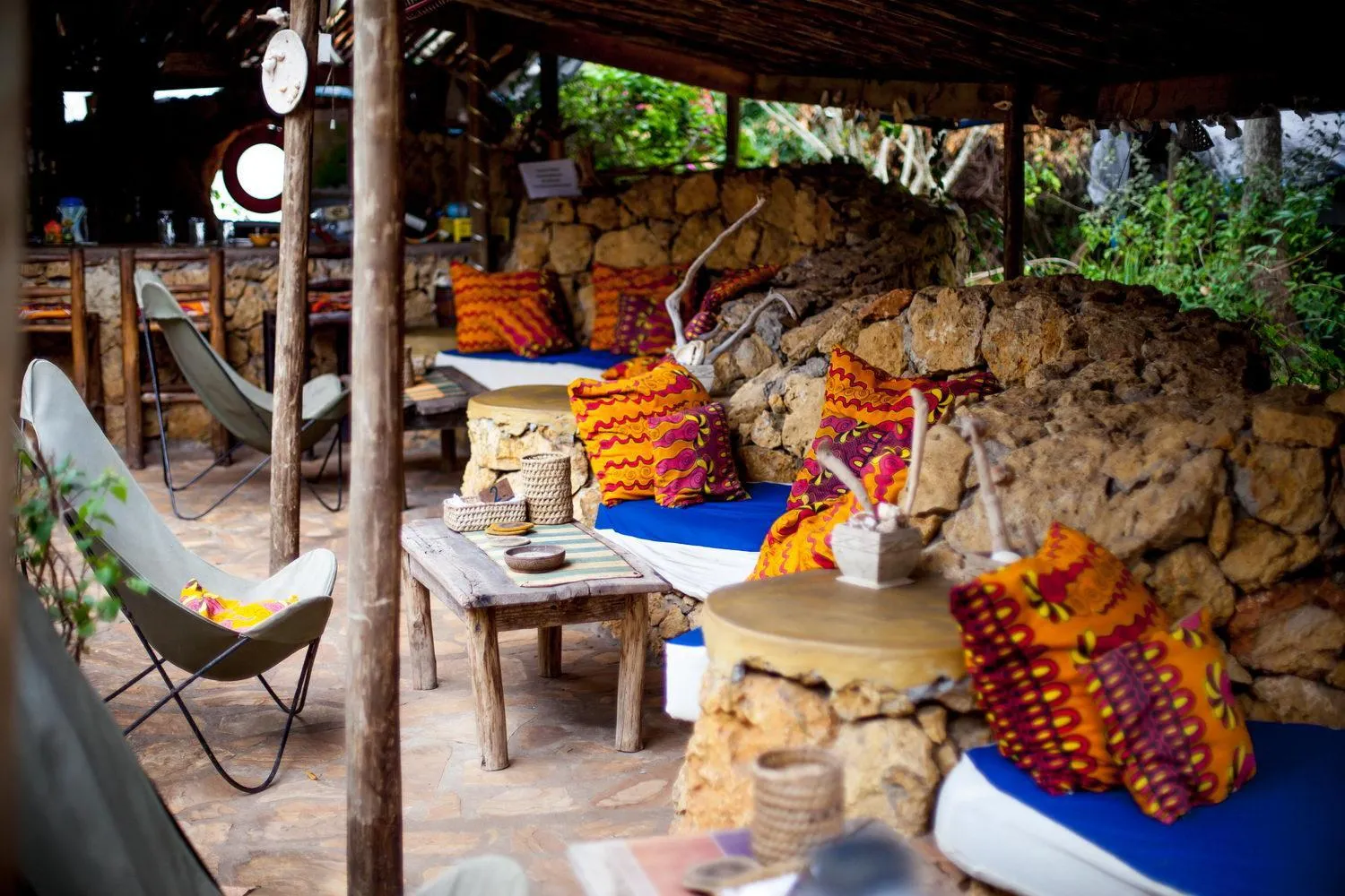 Patio in Capricorn Beach Cottages