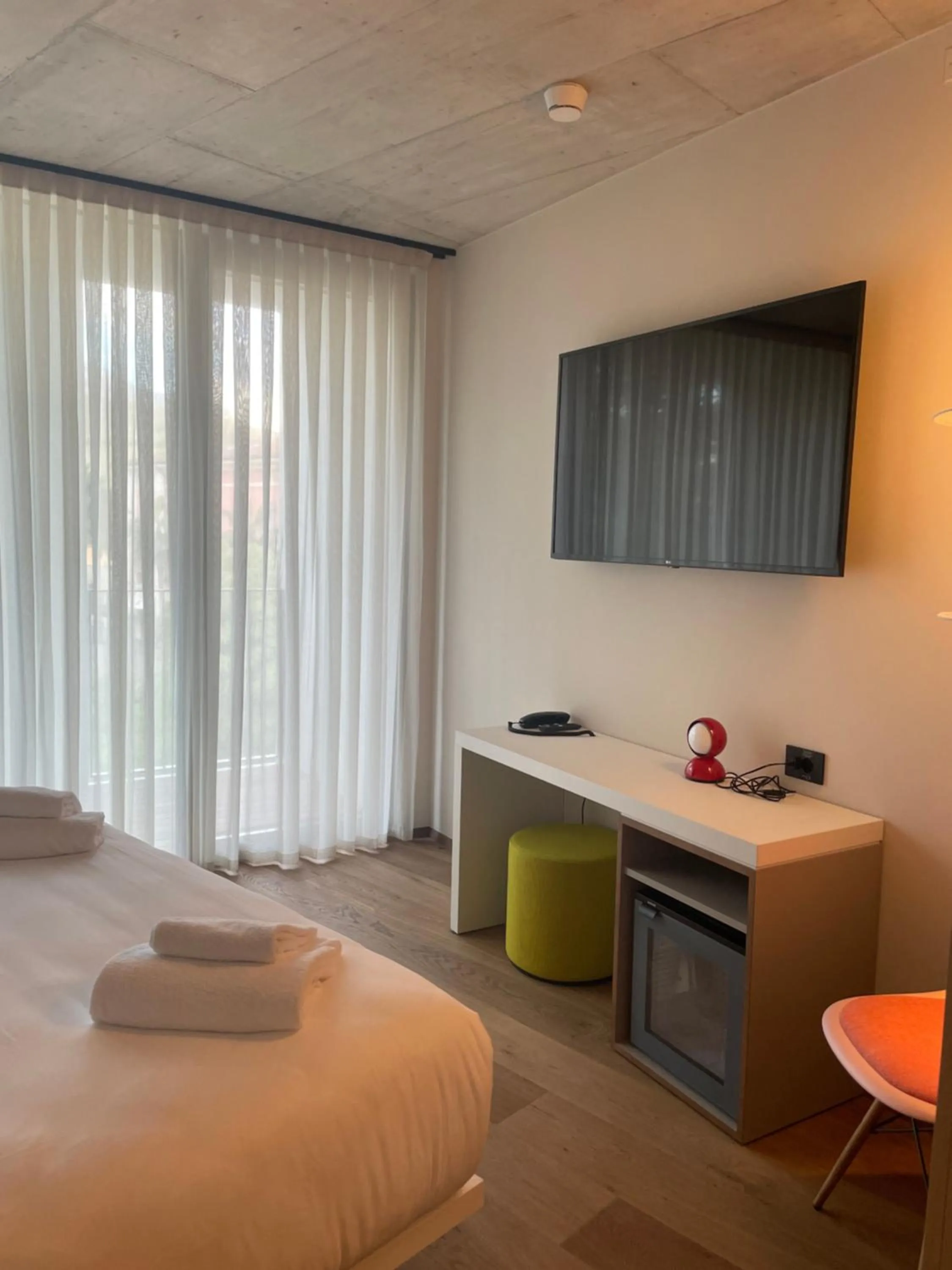 Bed in Hotel Giardino Verdi