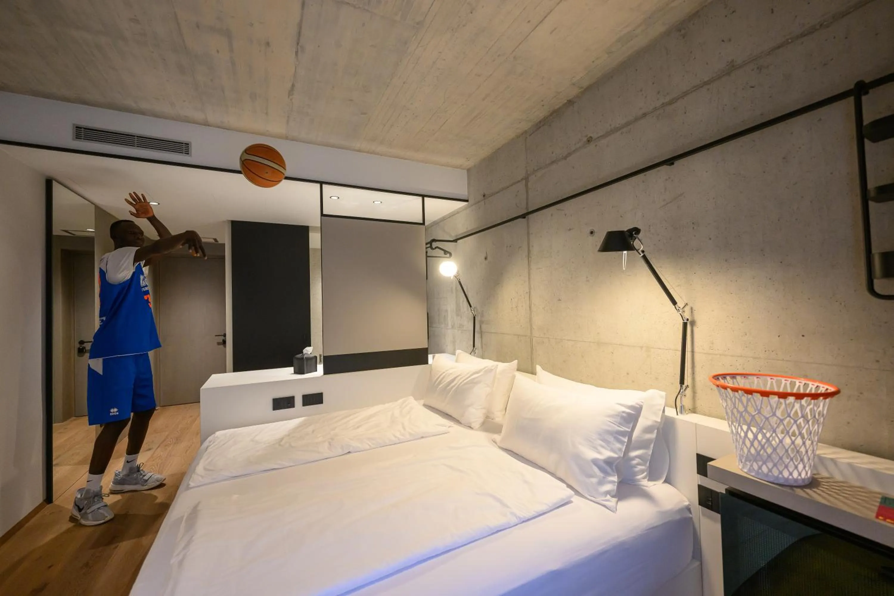 Bed in Hotel Giardino Verdi