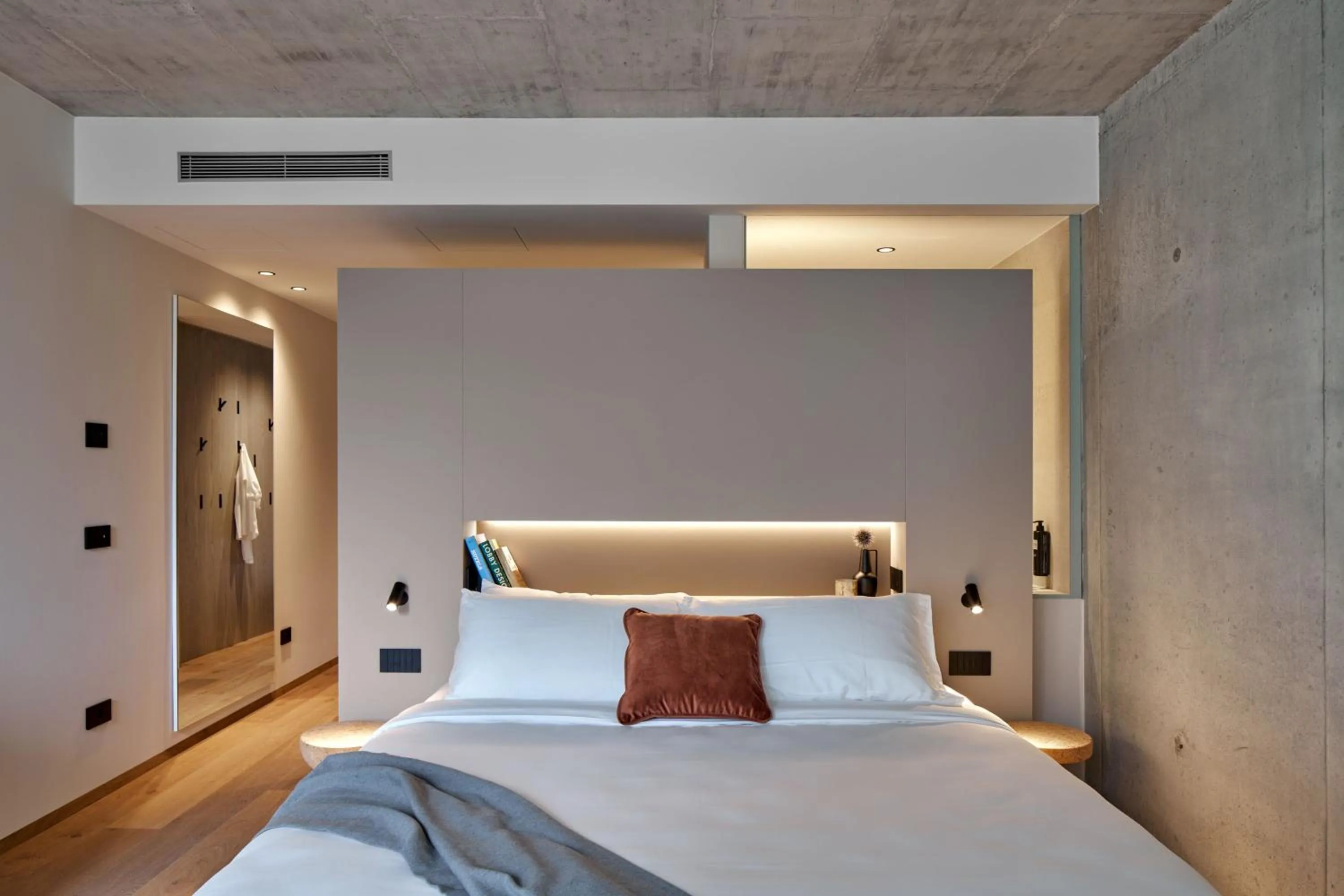 Bed in Hotel Giardino Verdi