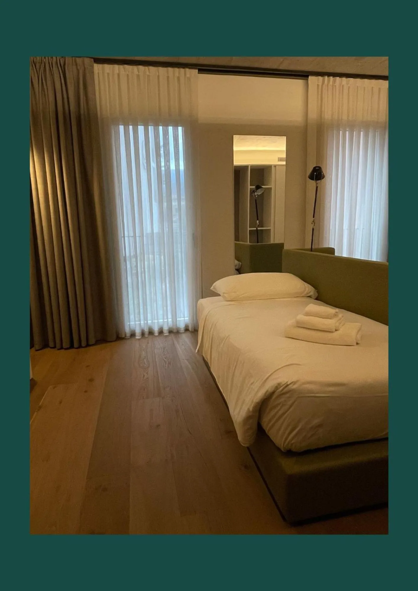 Bed in Hotel Giardino Verdi