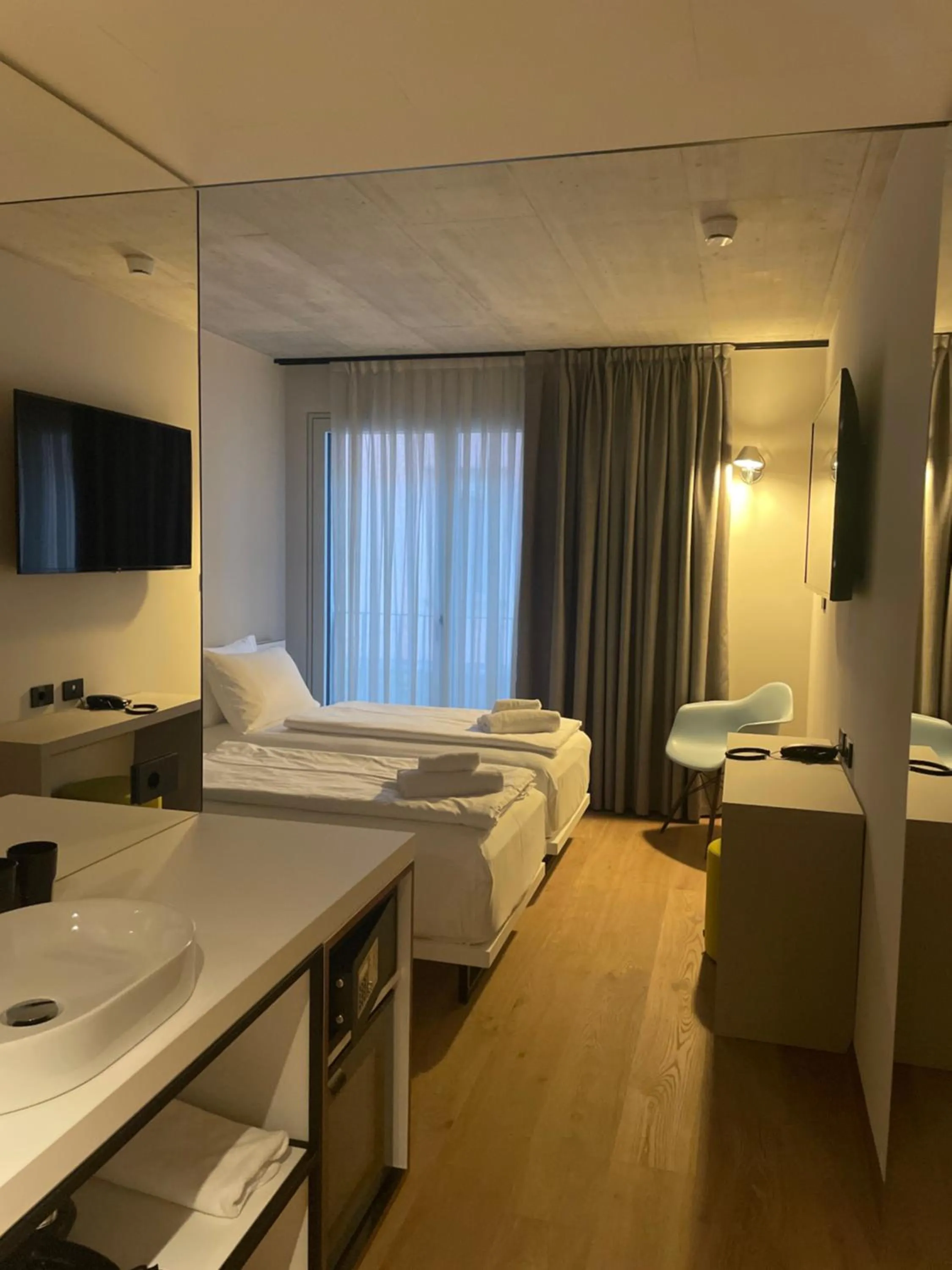 Bed in Hotel Giardino Verdi