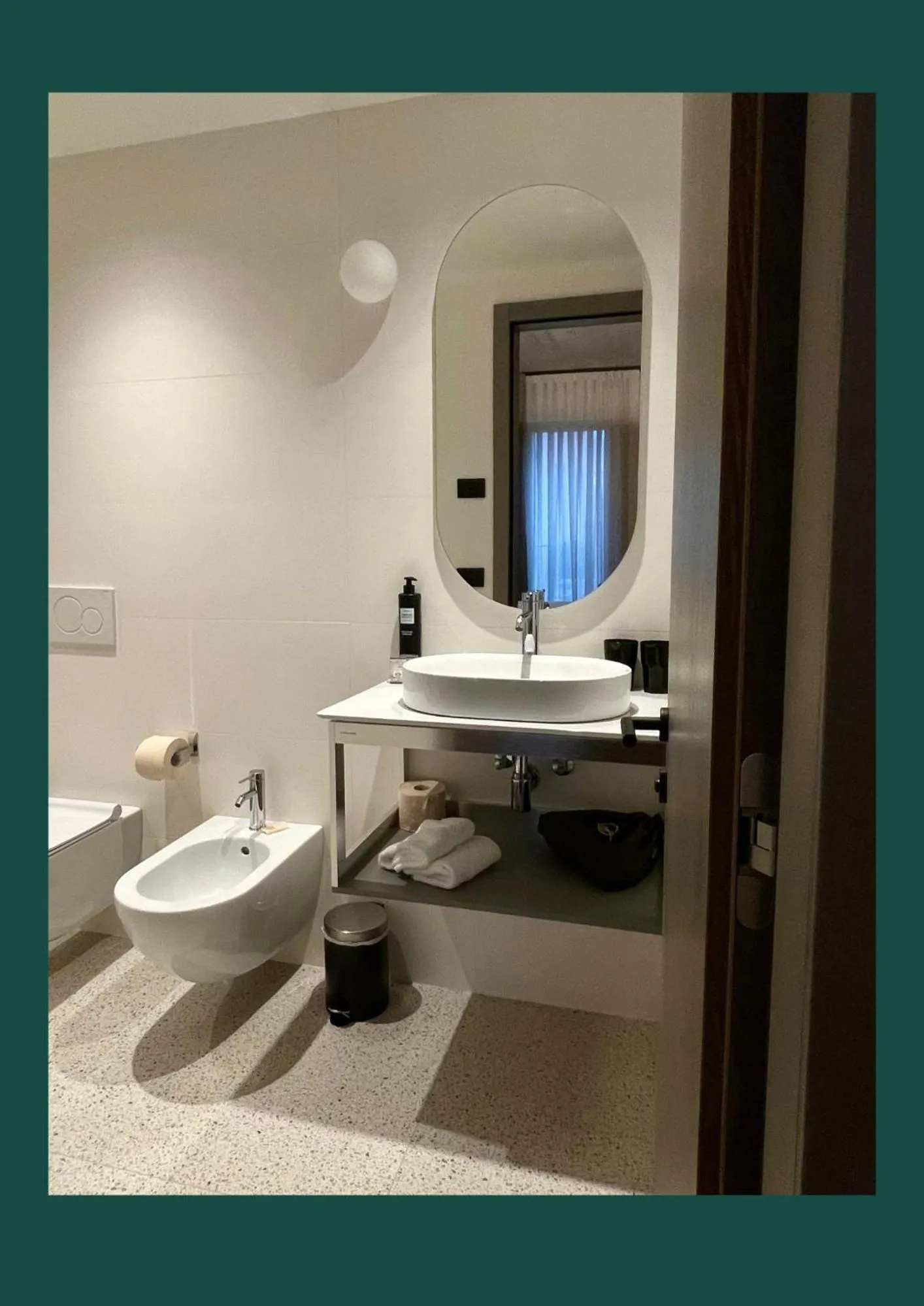 Bathroom in Hotel Giardino Verdi