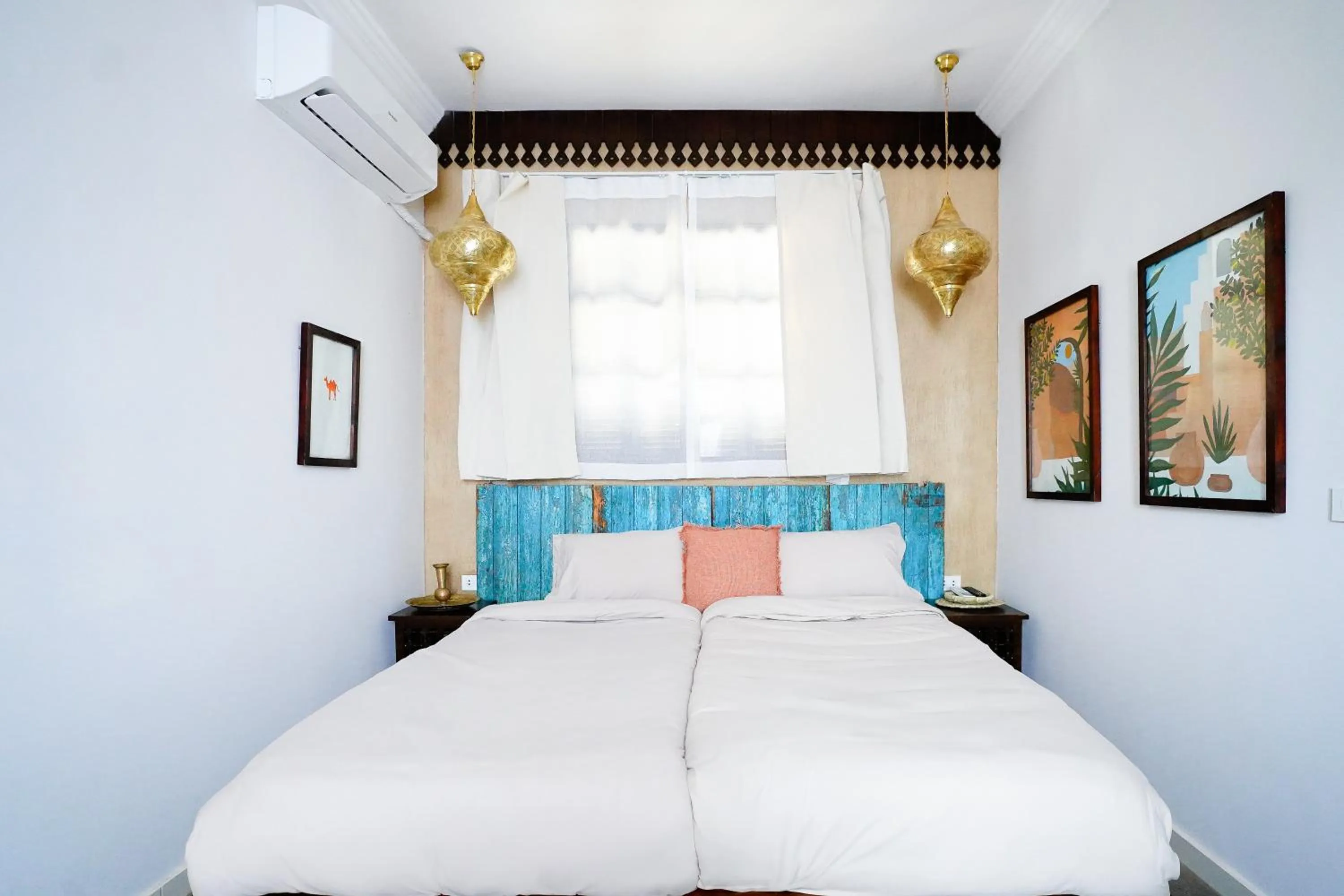 Bed in Al Wadi Boutique Hotel