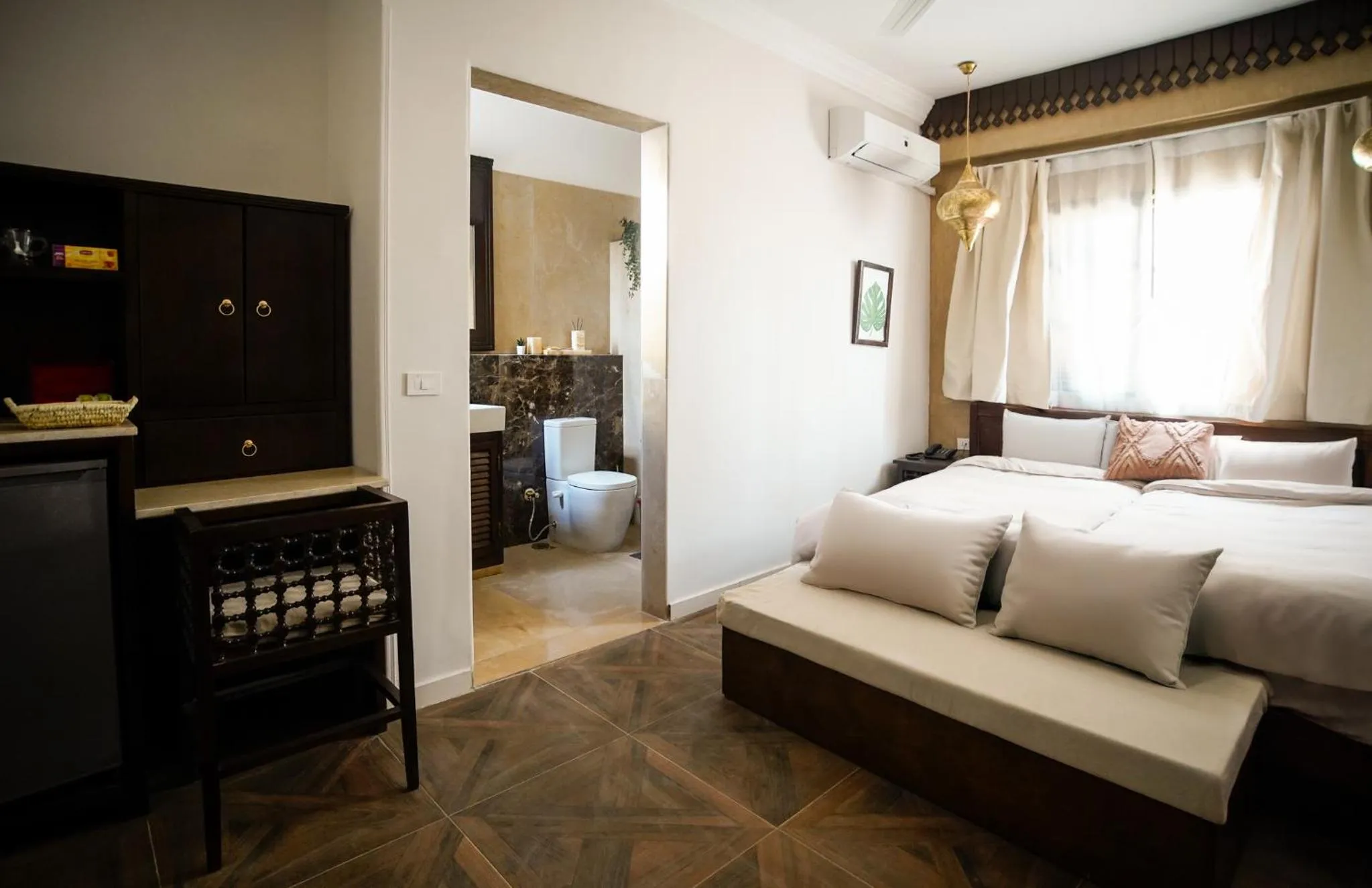 Bed in Al Wadi Boutique Hotel