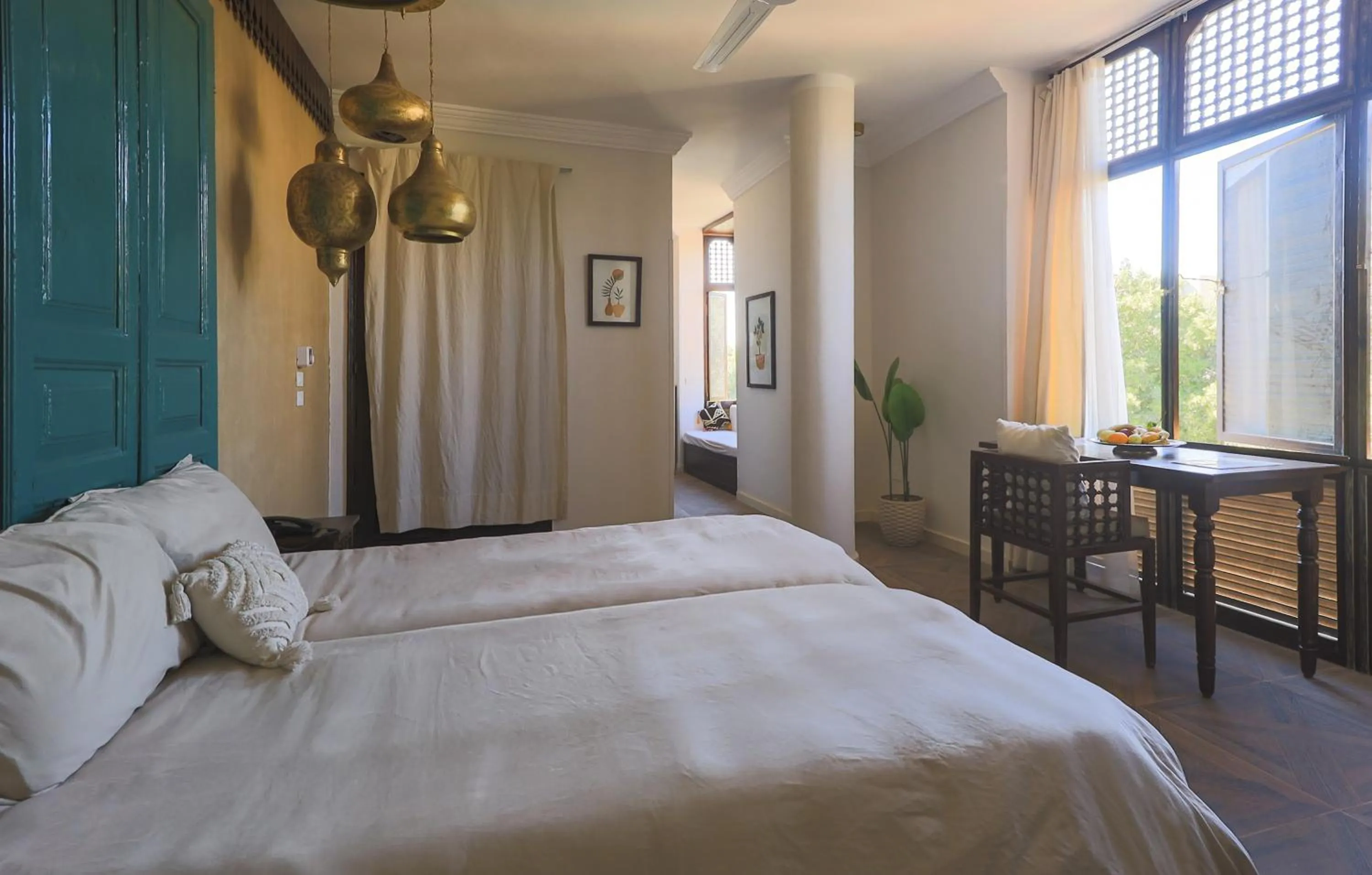 Bed in Al Wadi Hotel