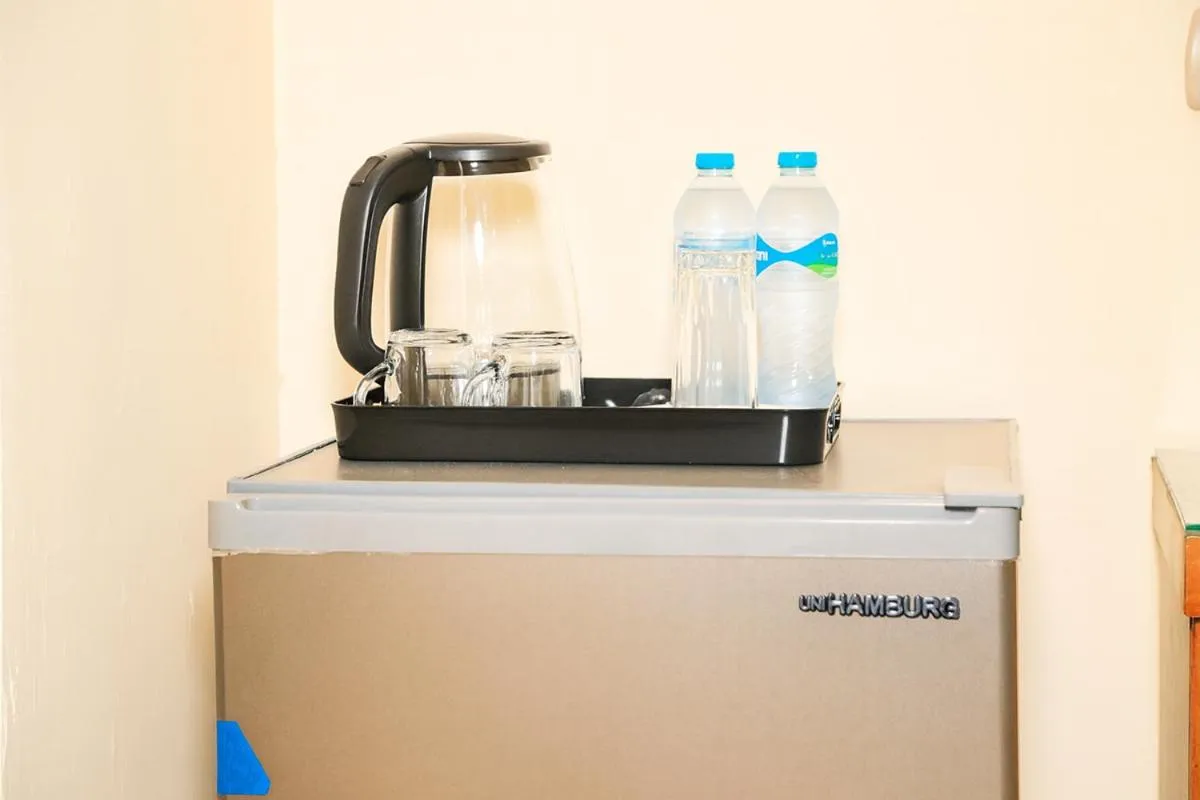 Kitchen or kitchenette in Verssailles Pyramids Hotel