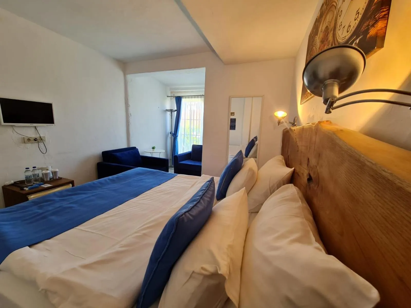 Photo of the whole room, Bed in Rebetiko Hotel