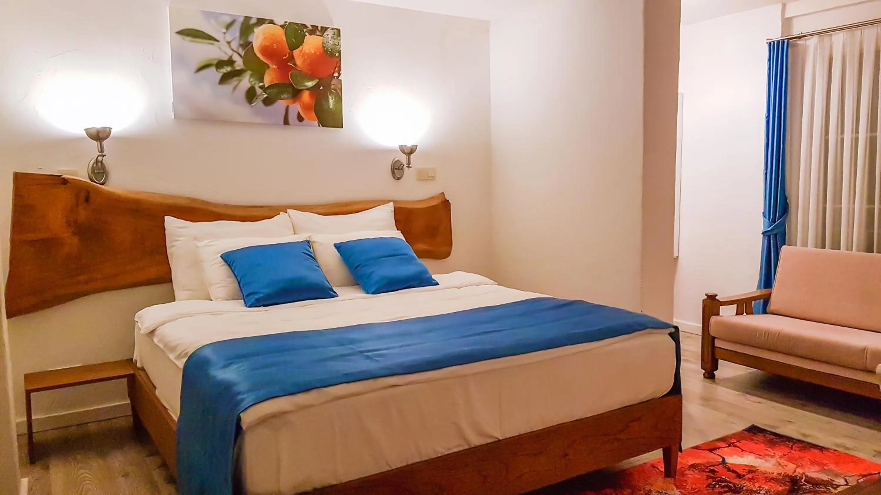 Bed in Rebetiko Hotel