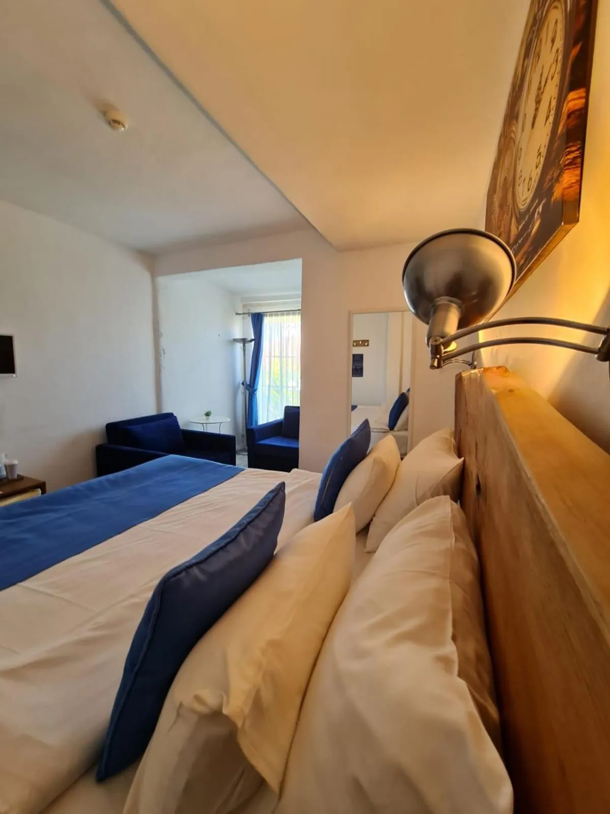 Photo of the whole room, Bed in Rebetiko Hotel