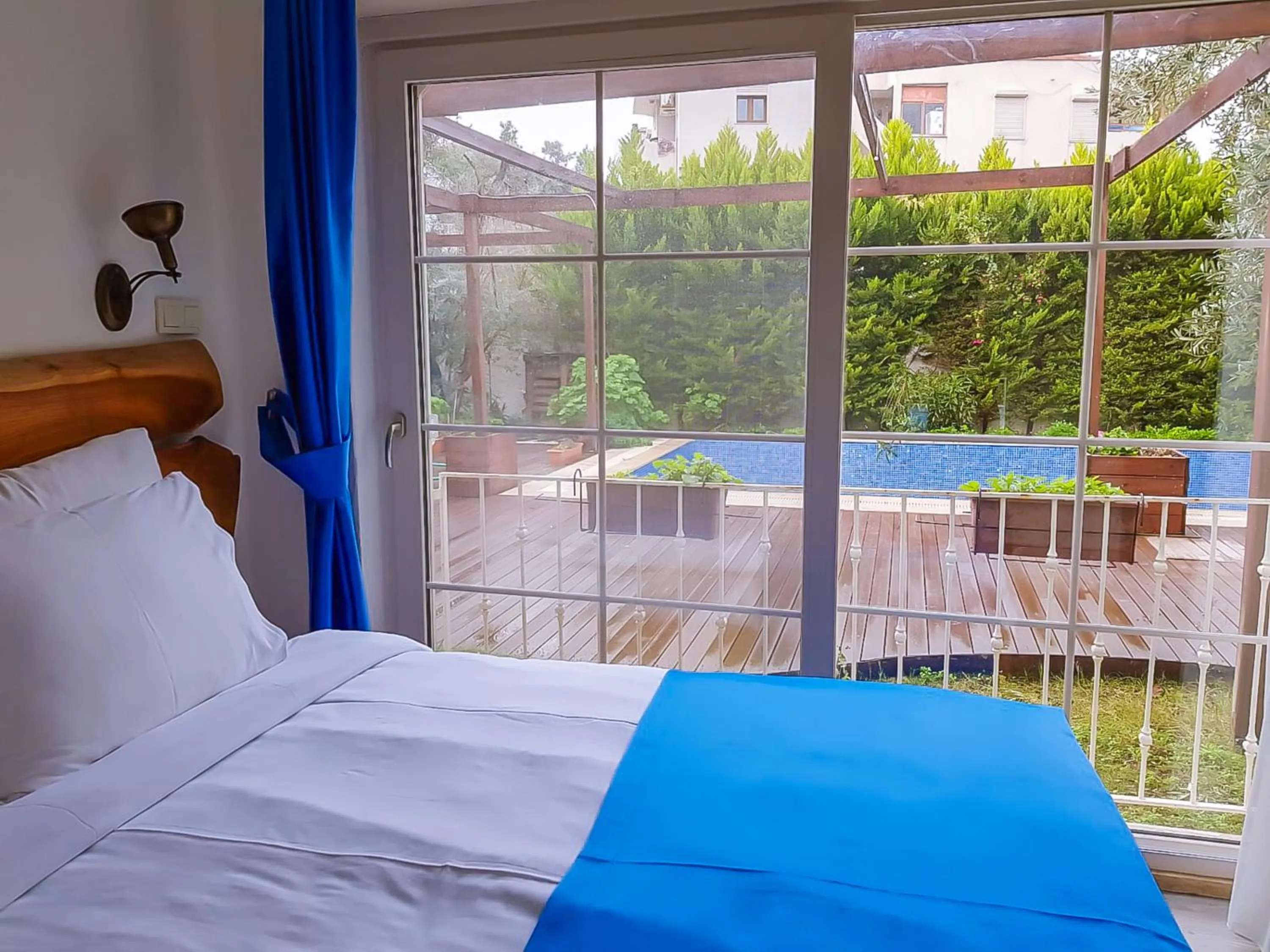 Bed in Rebetiko Hotel