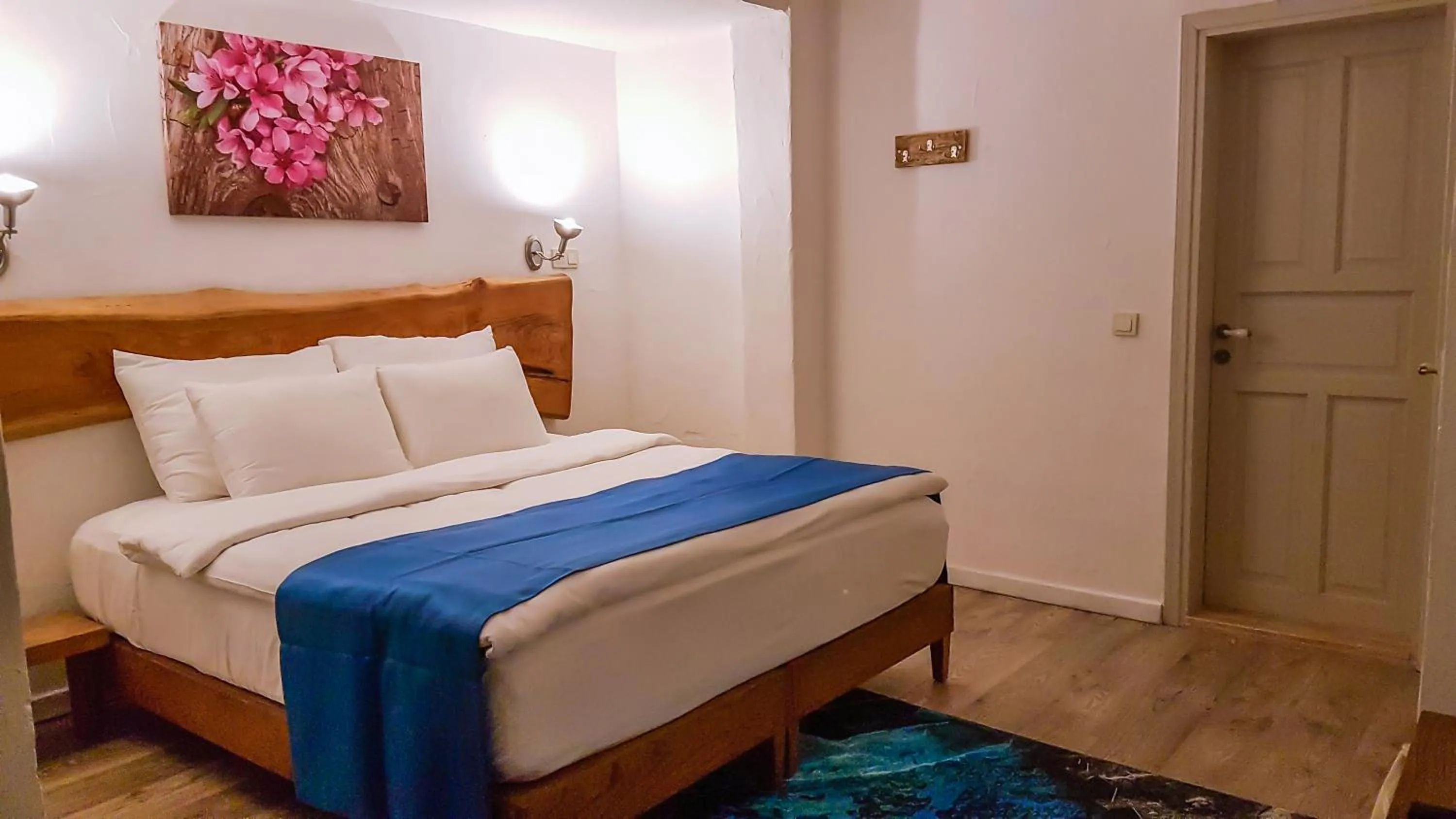 Bed in Rebetiko Hotel