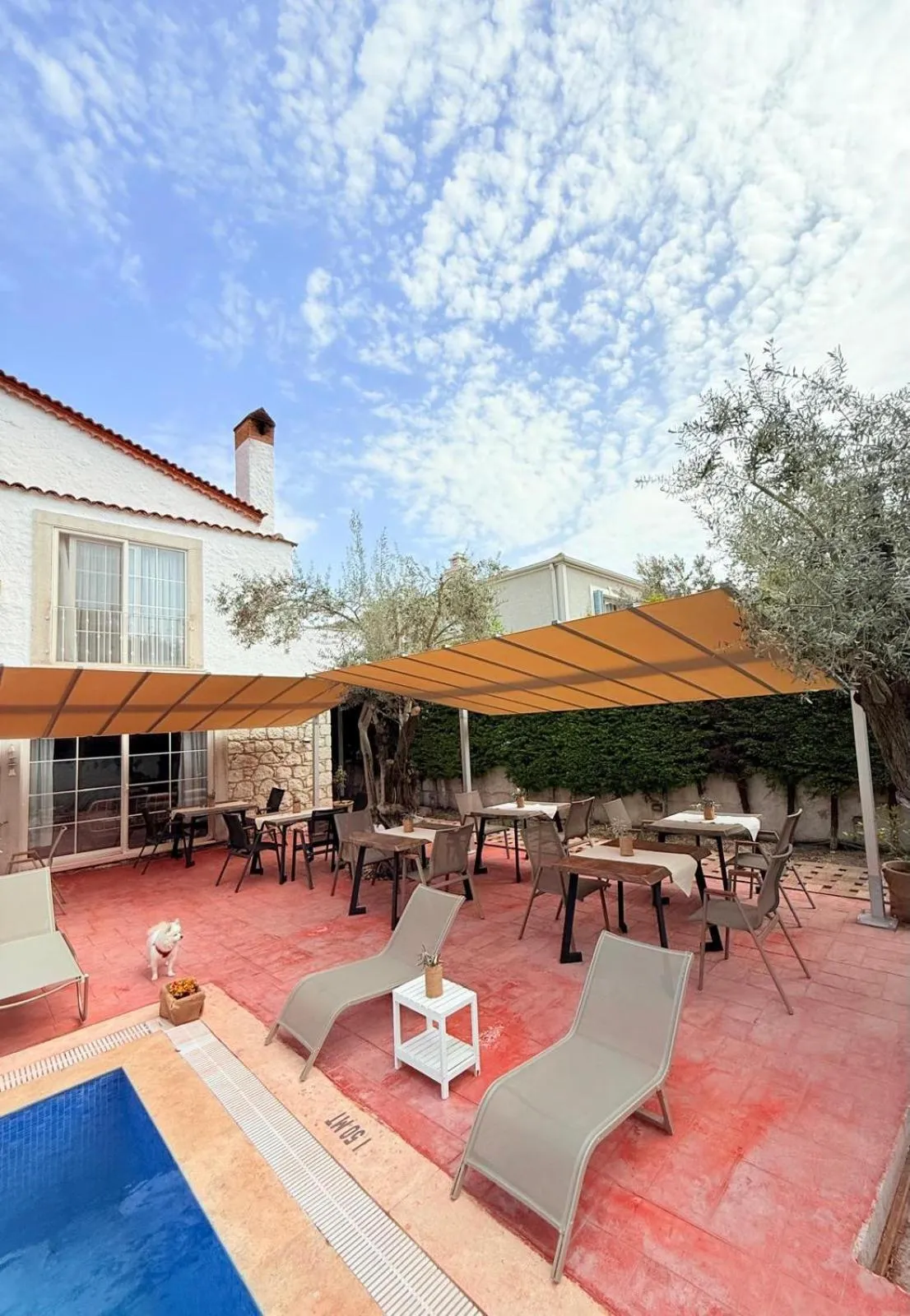 Swimming pool in Rebetiko Hotel