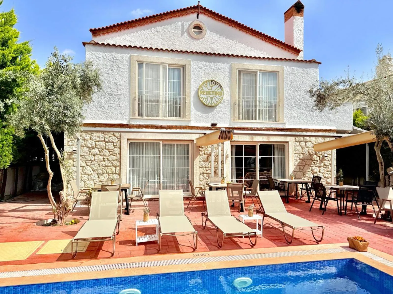 Property building in Rebetiko Hotel