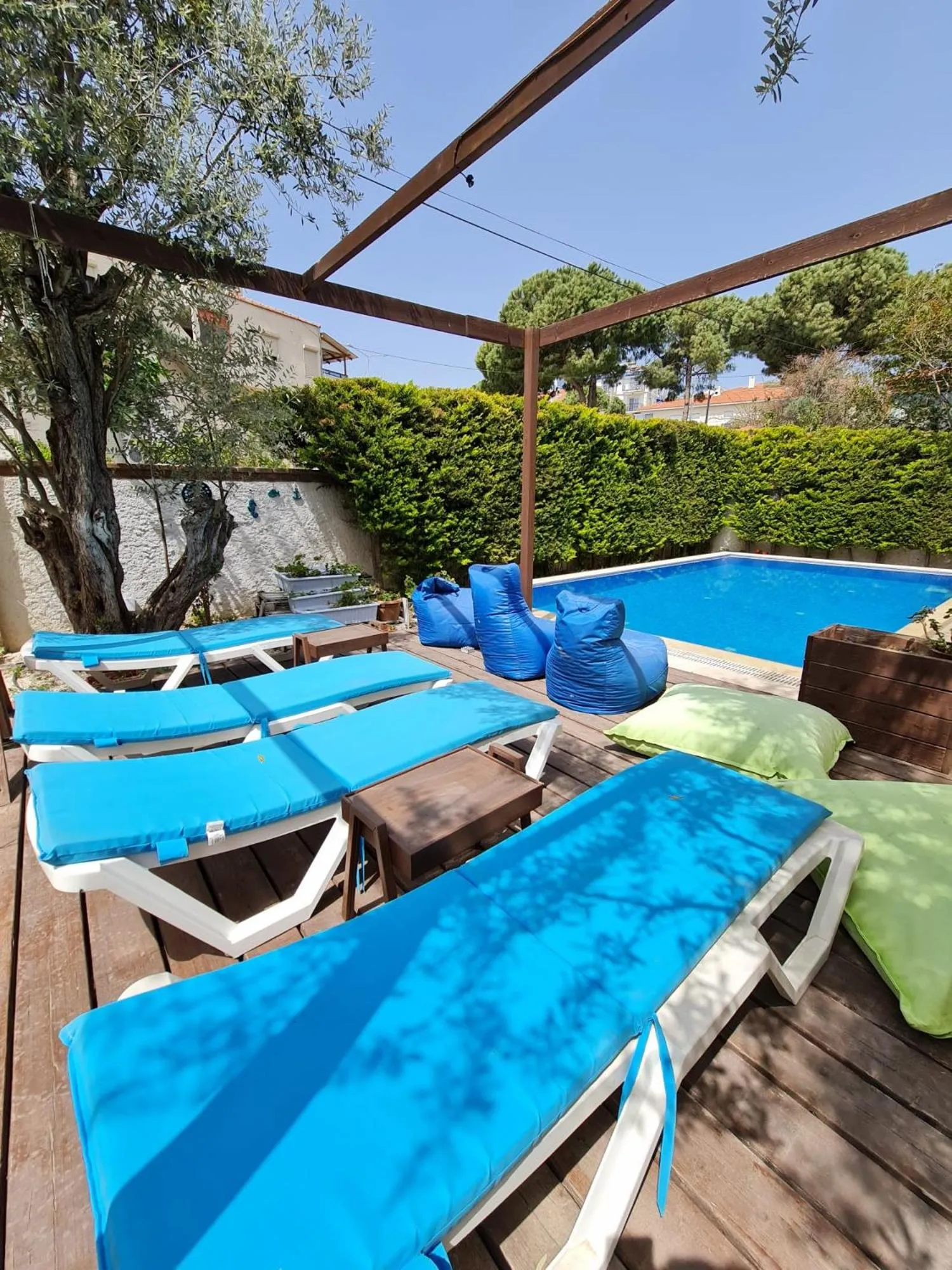 Swimming pool in Rebetiko Hotel