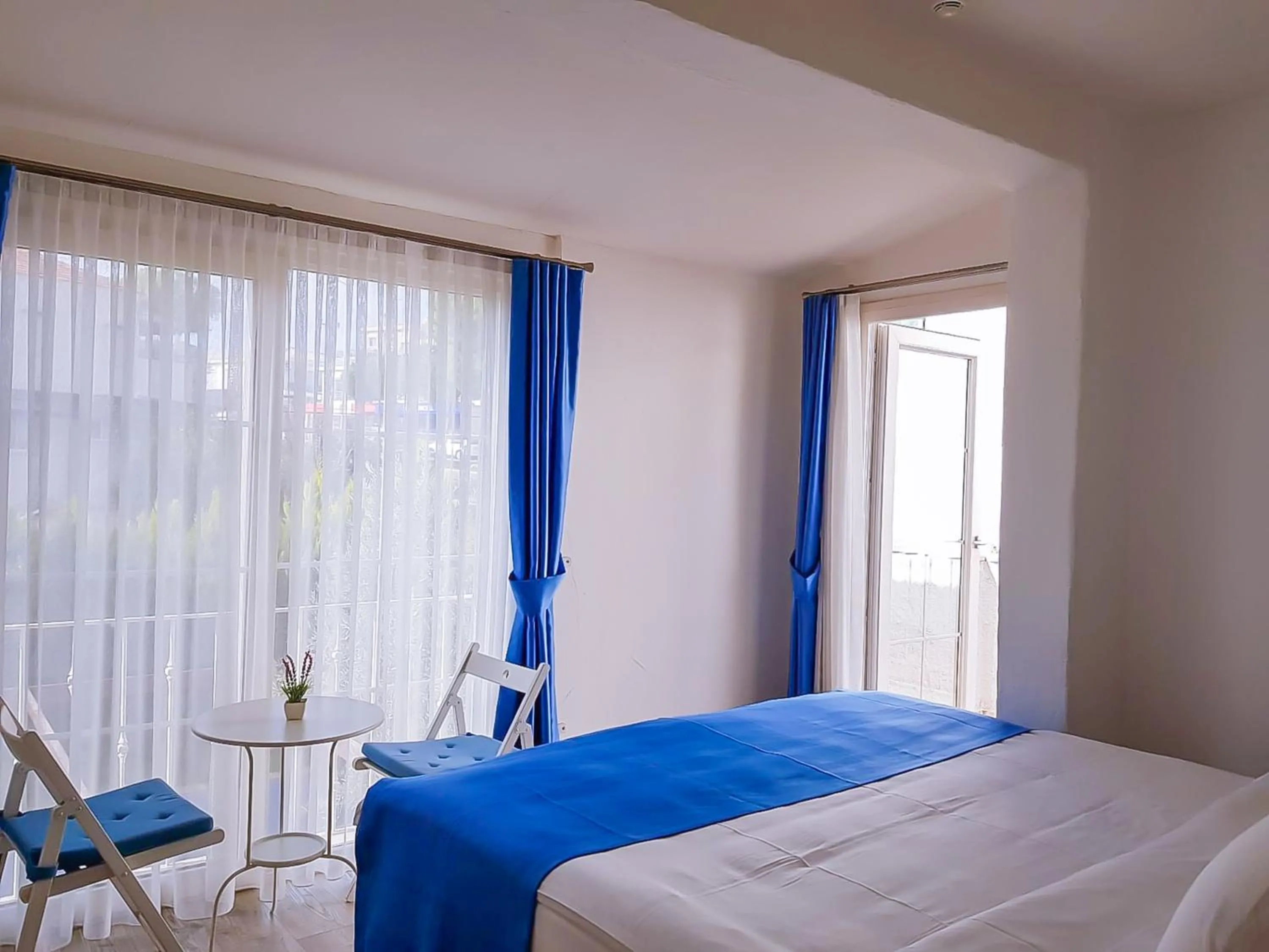 Bed in Rebetiko Hotel