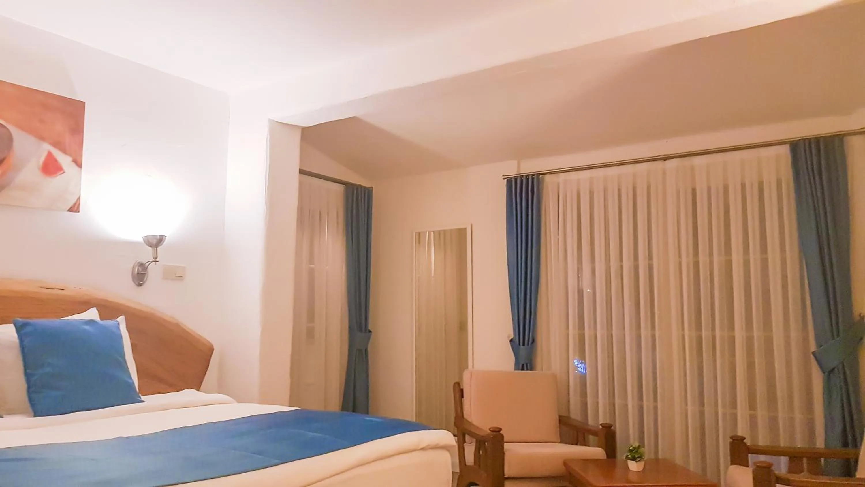 Bed in Rebetiko Hotel