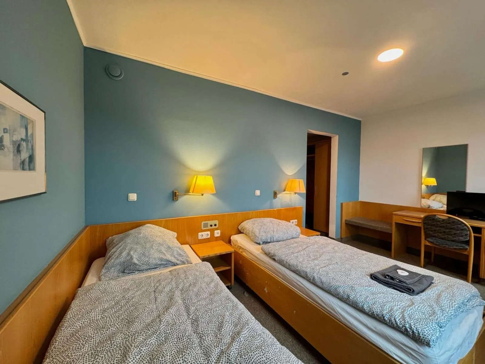 Bed in AR Airport Hotel Rüsselsheim