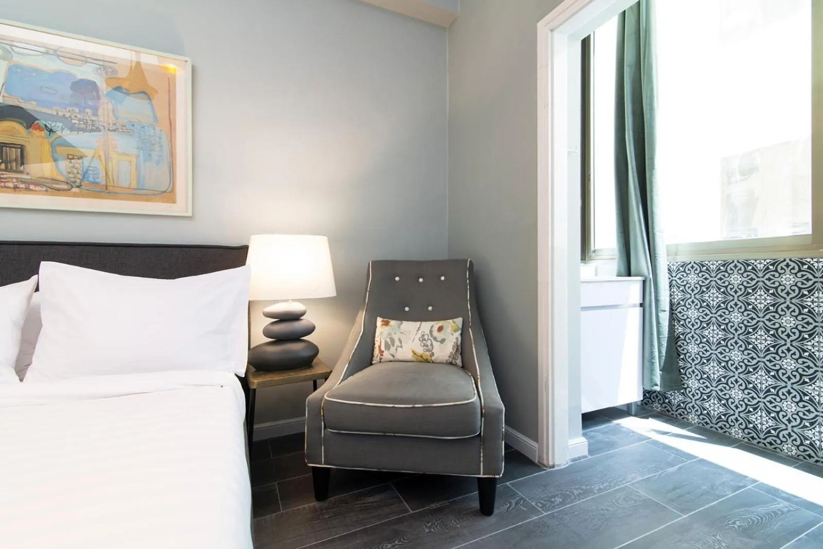 Bed in Raphael City Nest