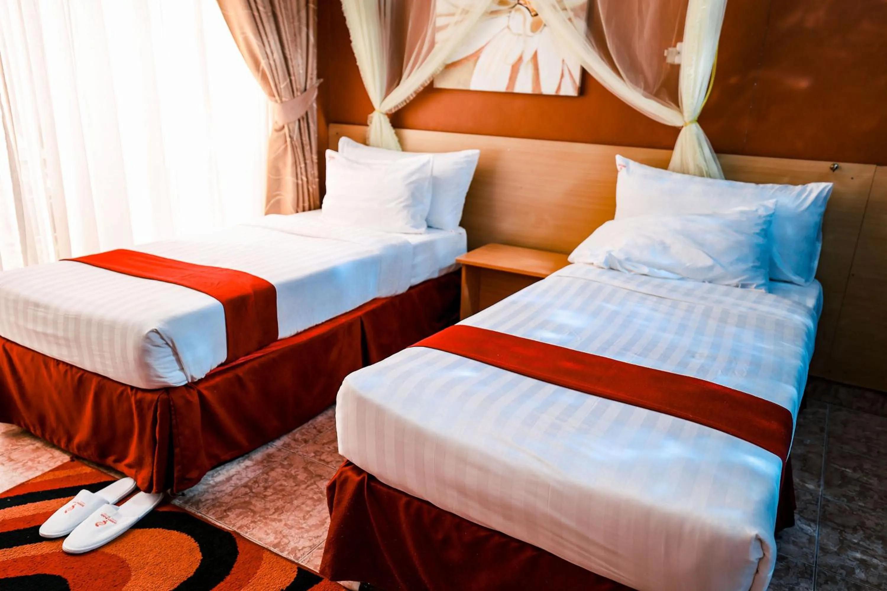 Bed in Eureka Place Hotel Kampala