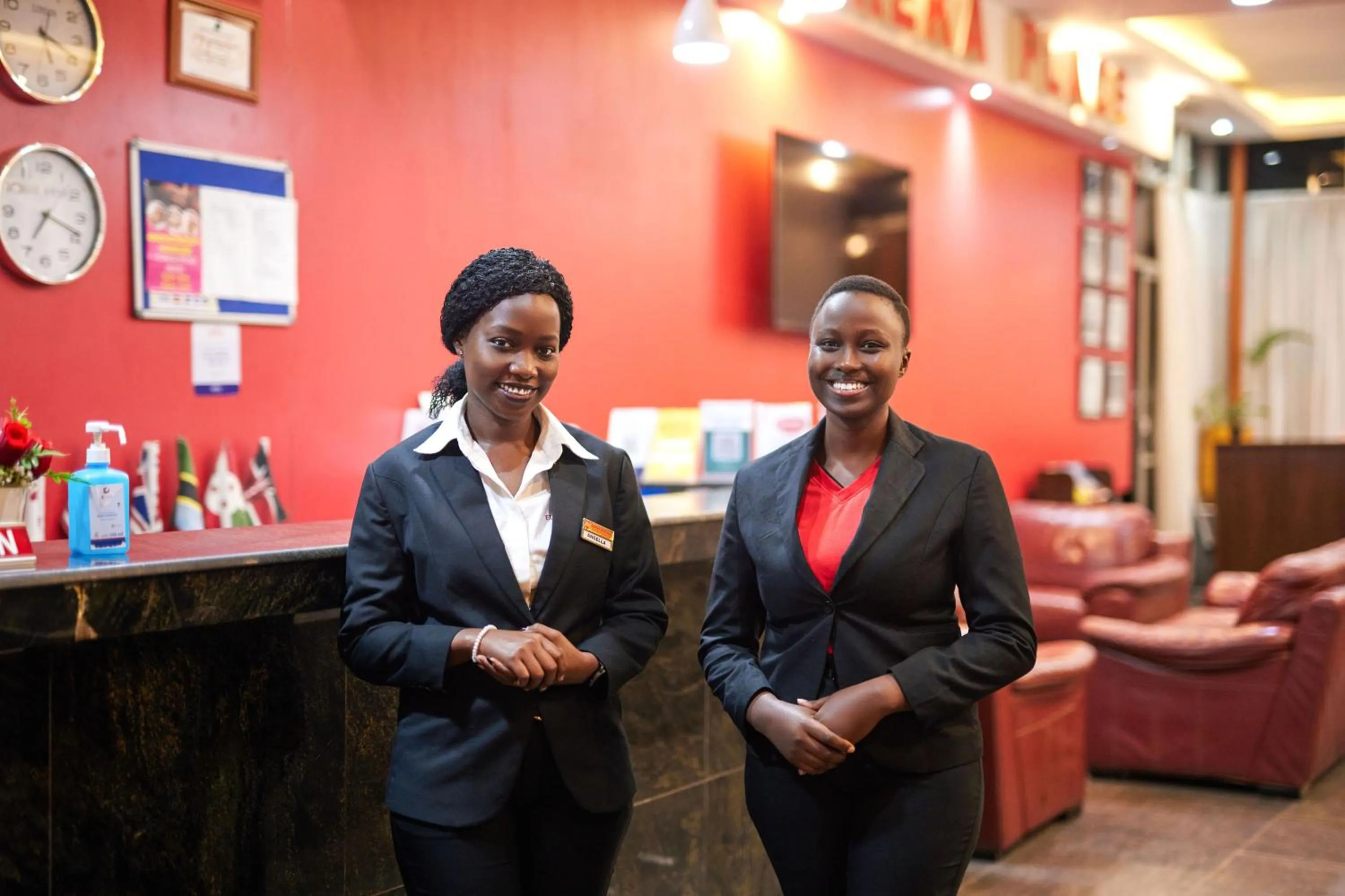 People in Eureka Place Hotel Kampala