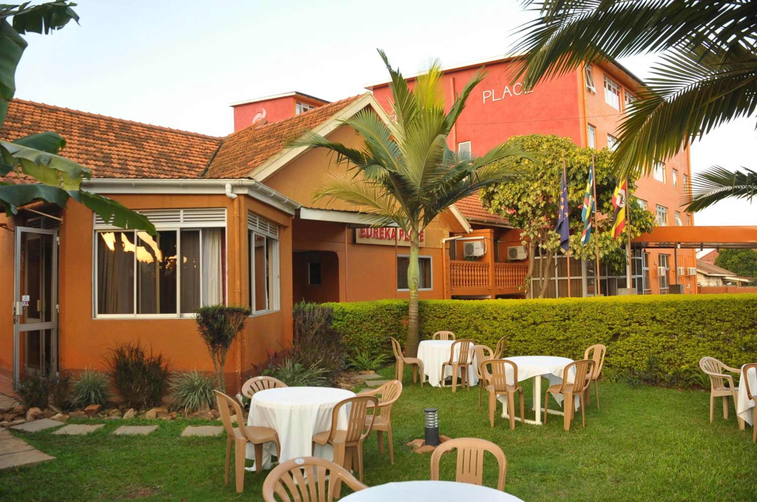 Property building in Eureka Place Hotel Kampala