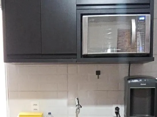 Kitchen or kitchenette in Vitoria Hostel