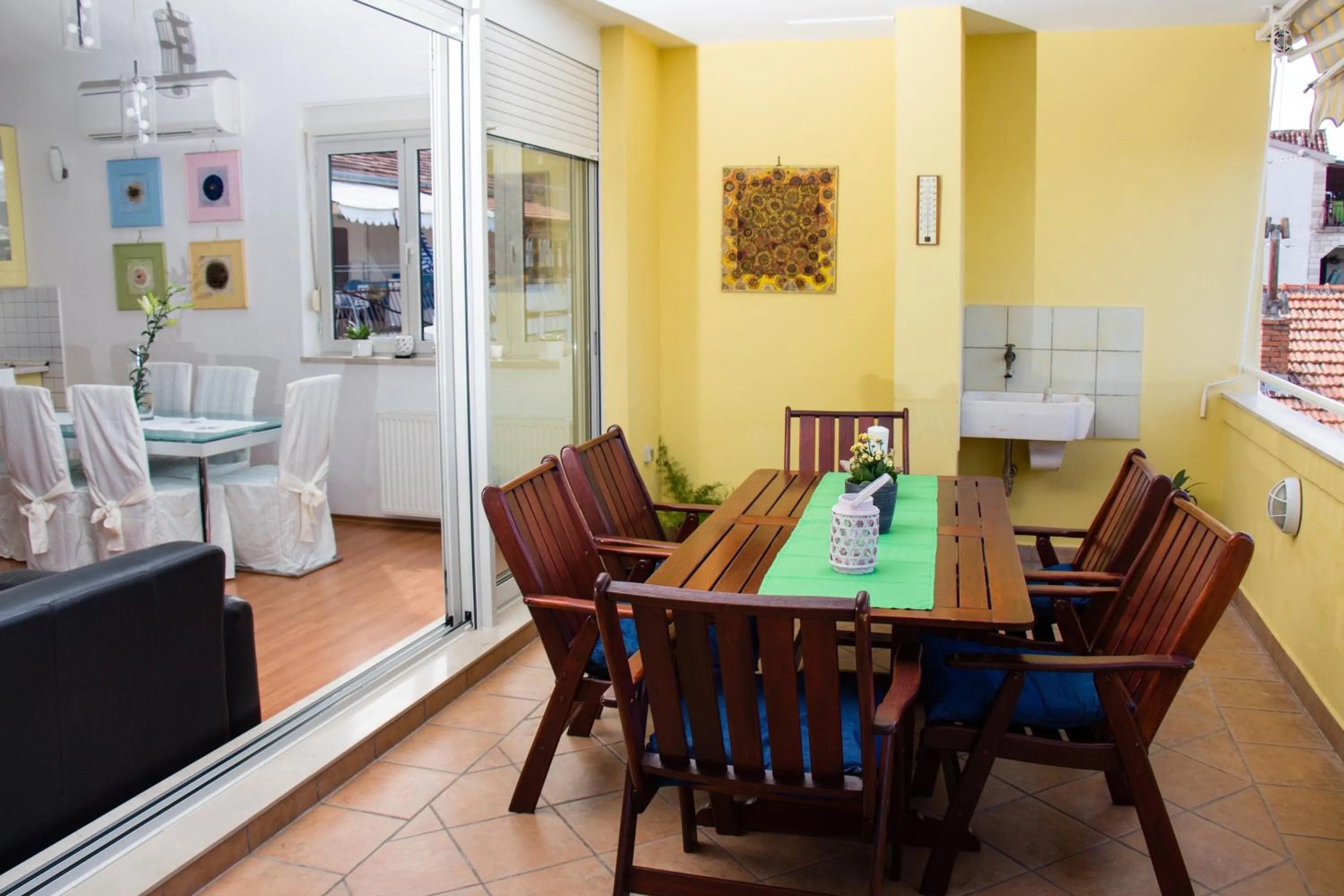 Balcony/Terrace in Apartments Satis