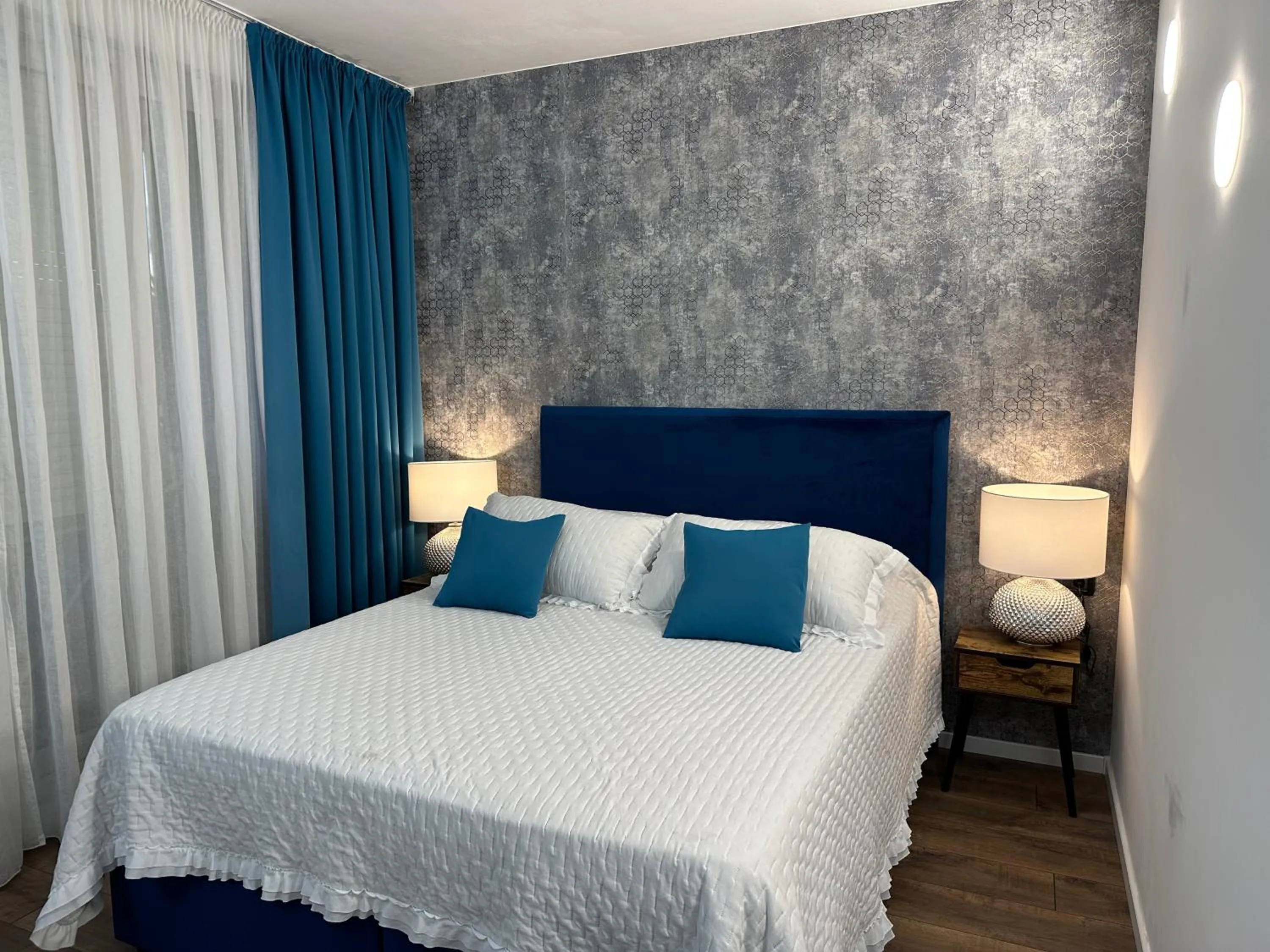 Bedroom, Bed in Apartments Satis
