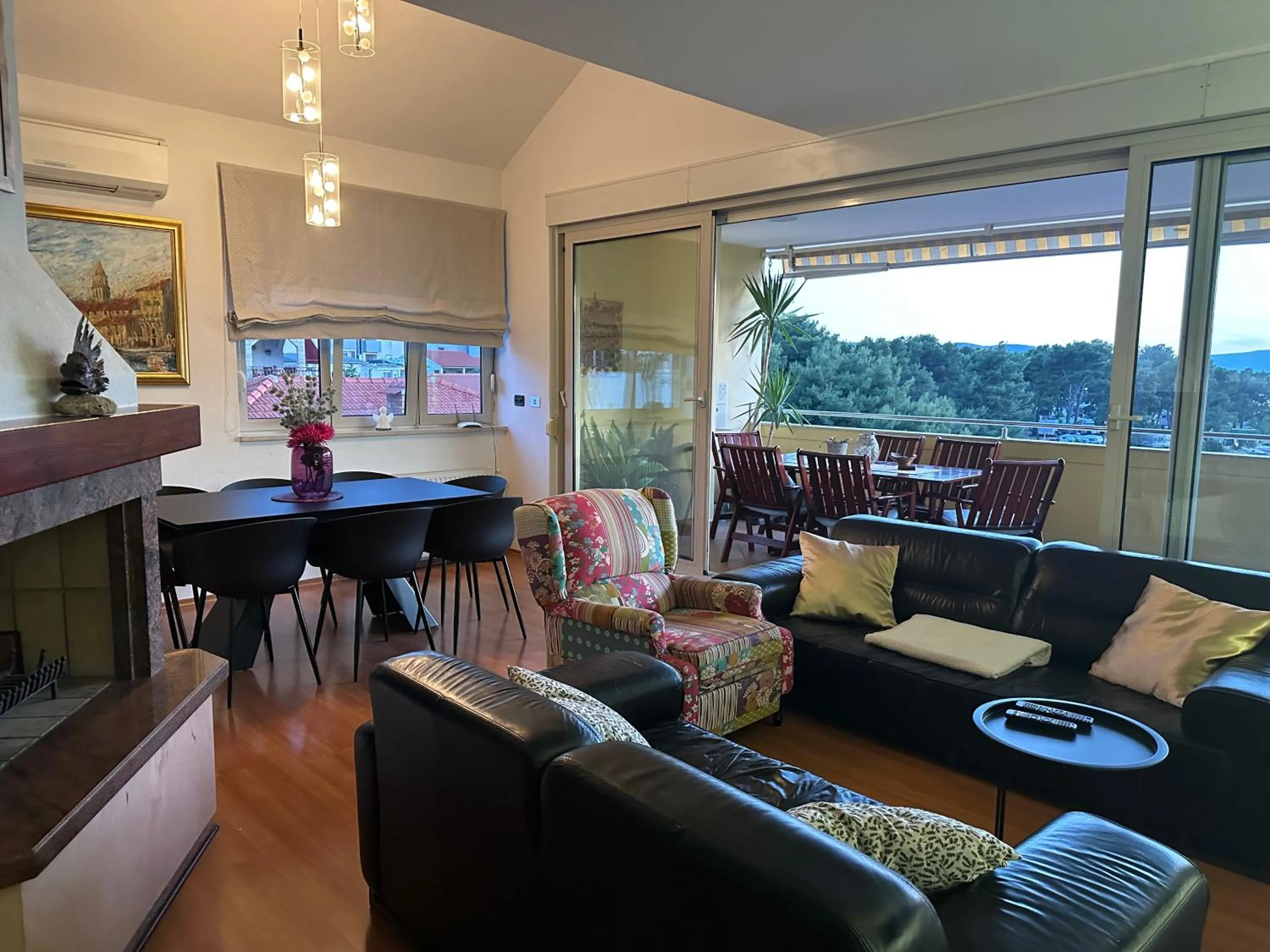 Living room in Apartments Satis
