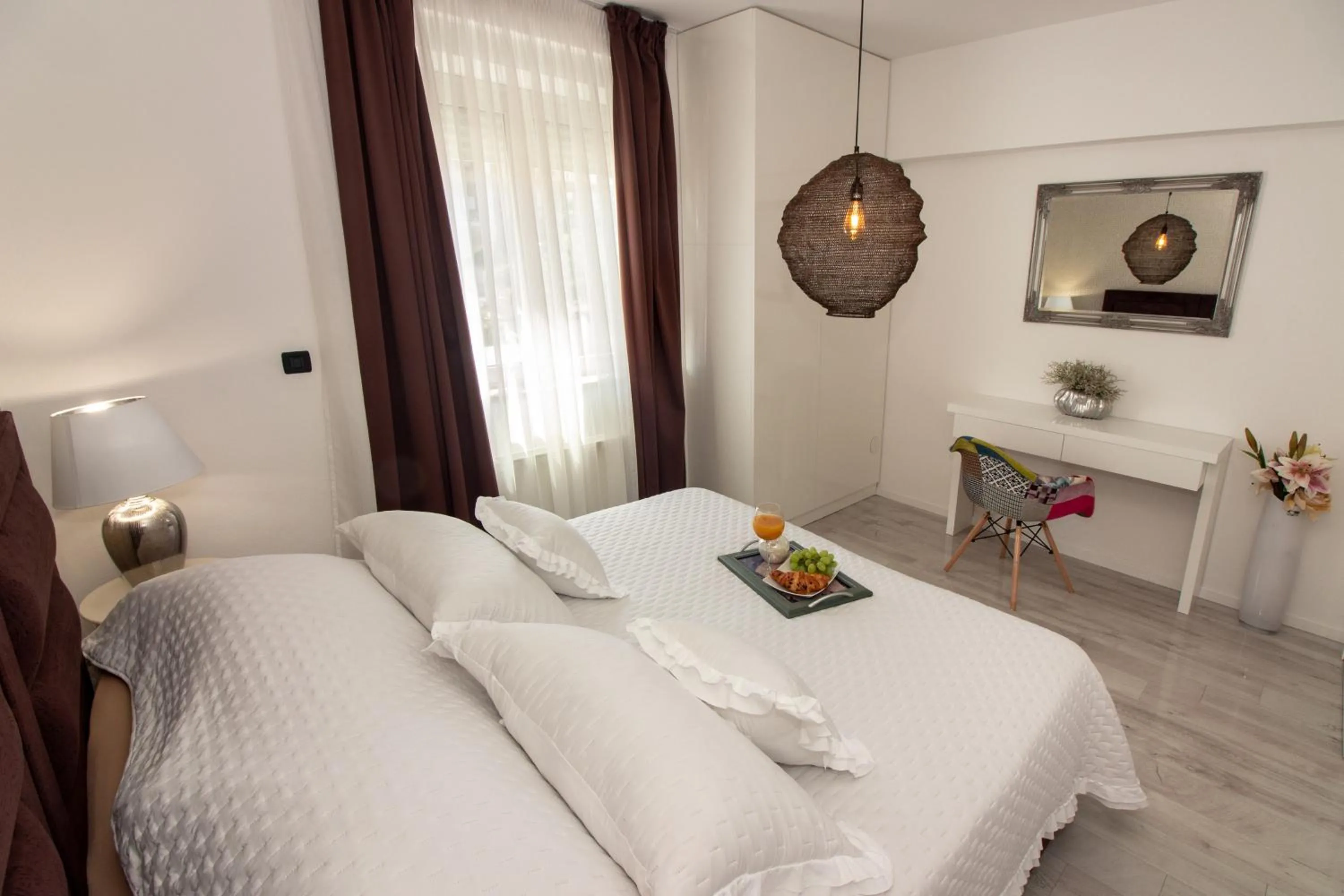 Bedroom, Bed in Apartments Satis