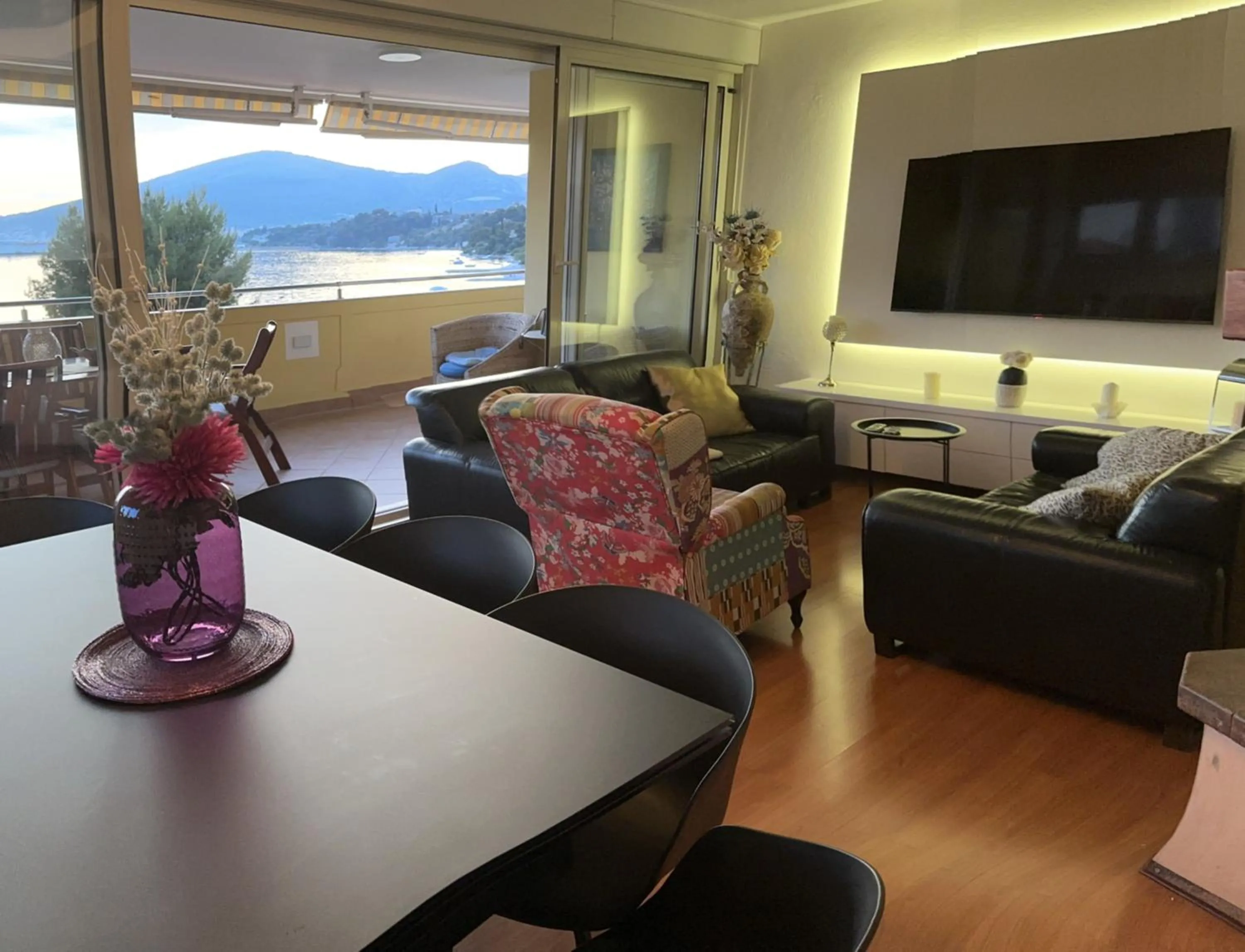 Living room in Apartments Satis