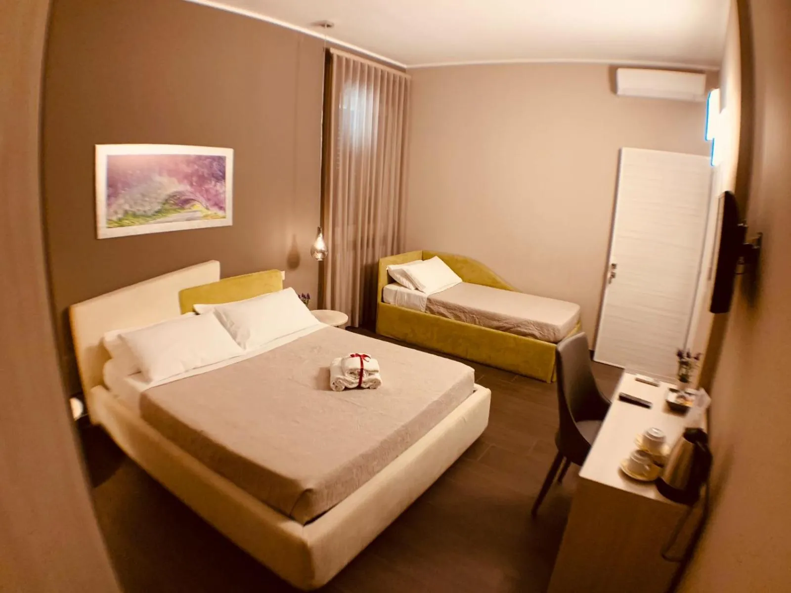 Photo of the whole room, Bed in Bhagya