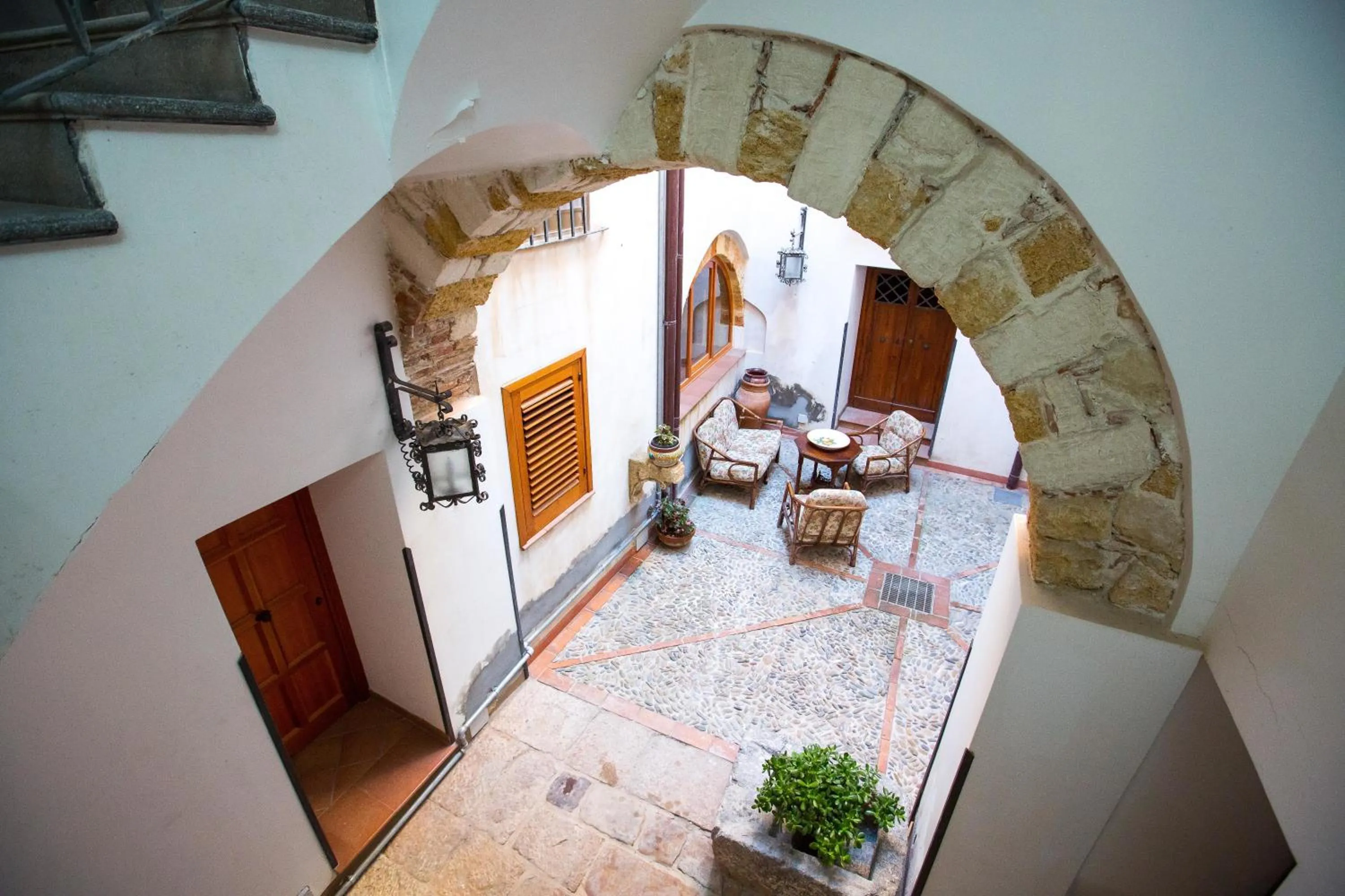 Patio in Palazzo Raho