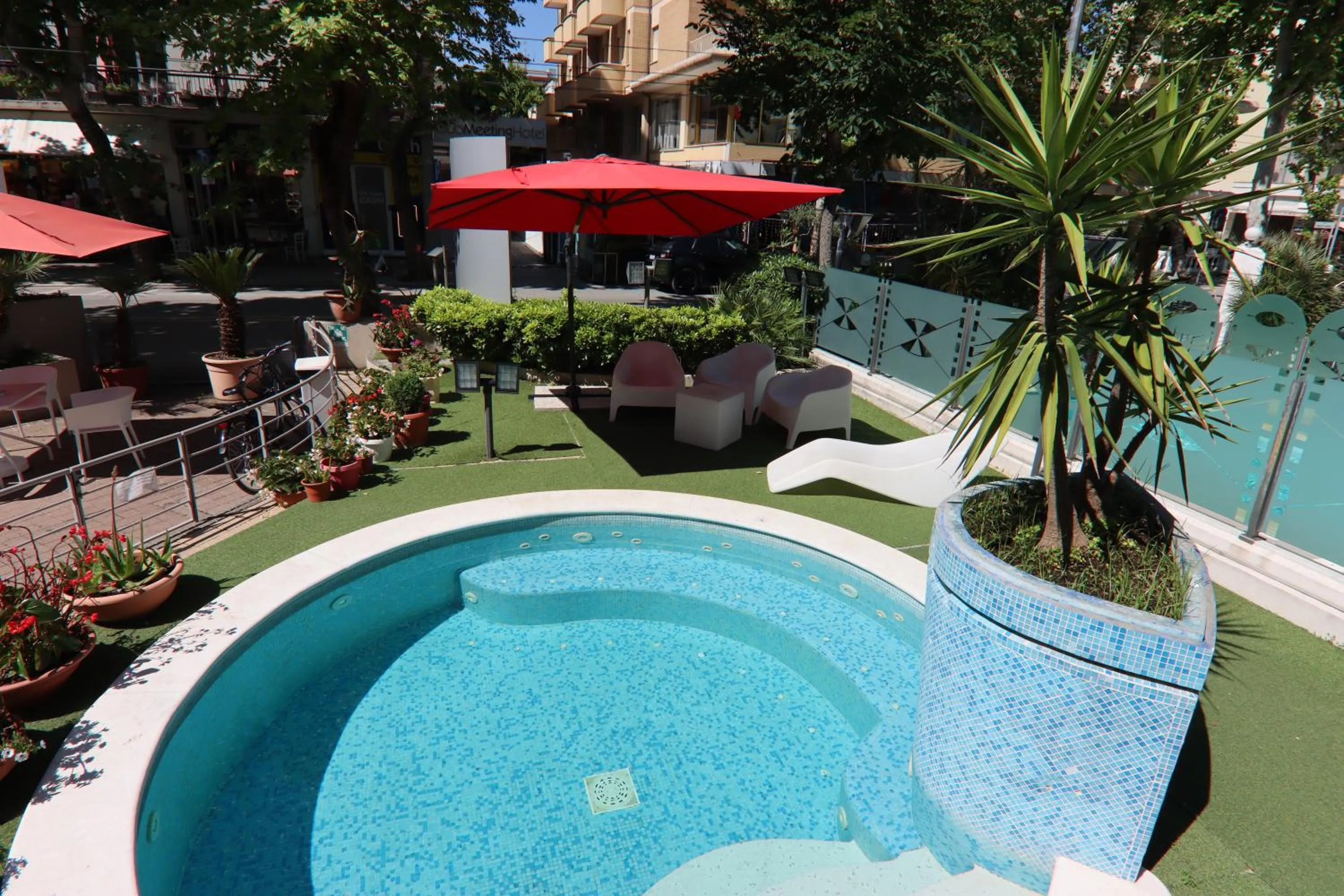 Garden in Hotel Derby