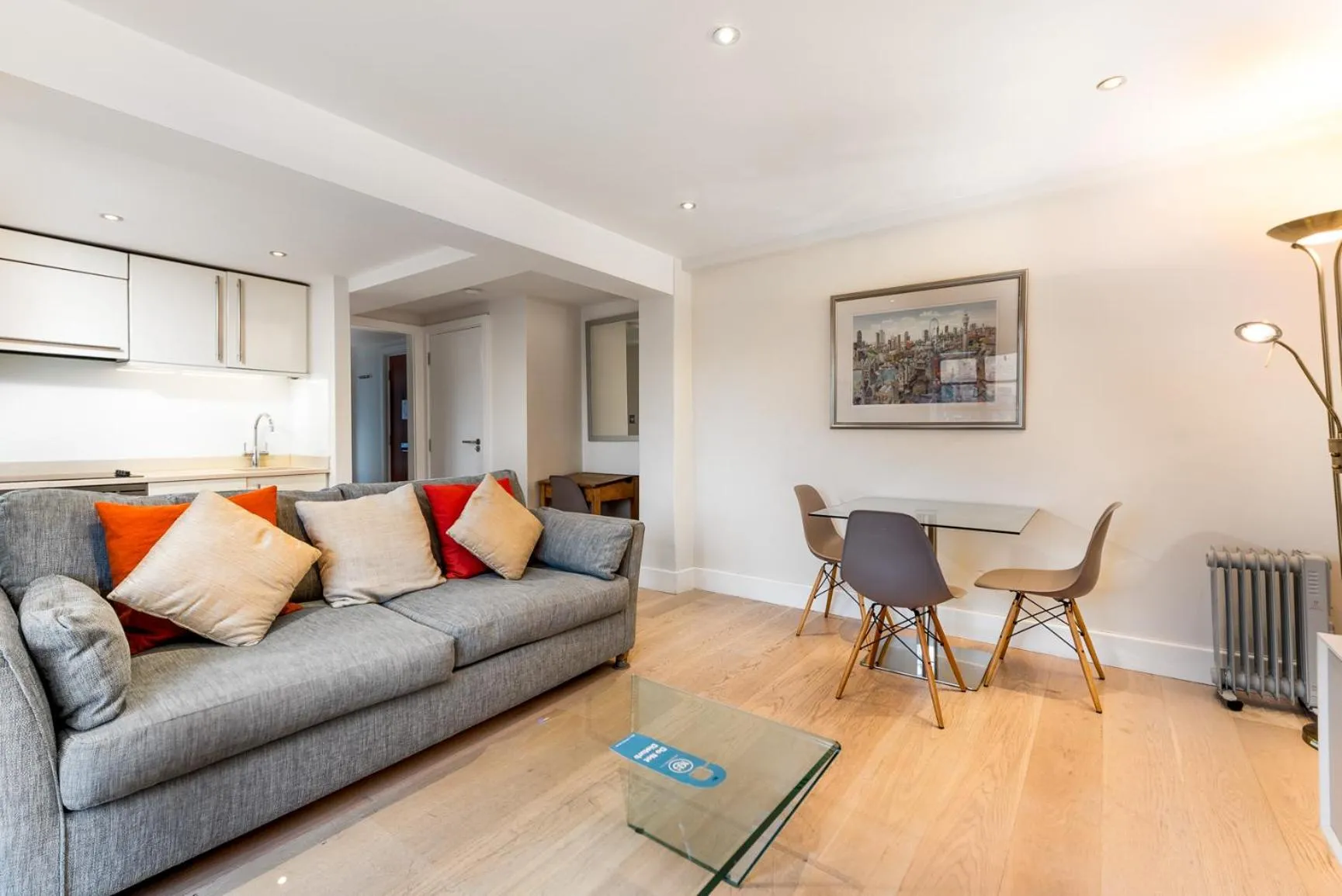 Living room in Nell Gwynn House