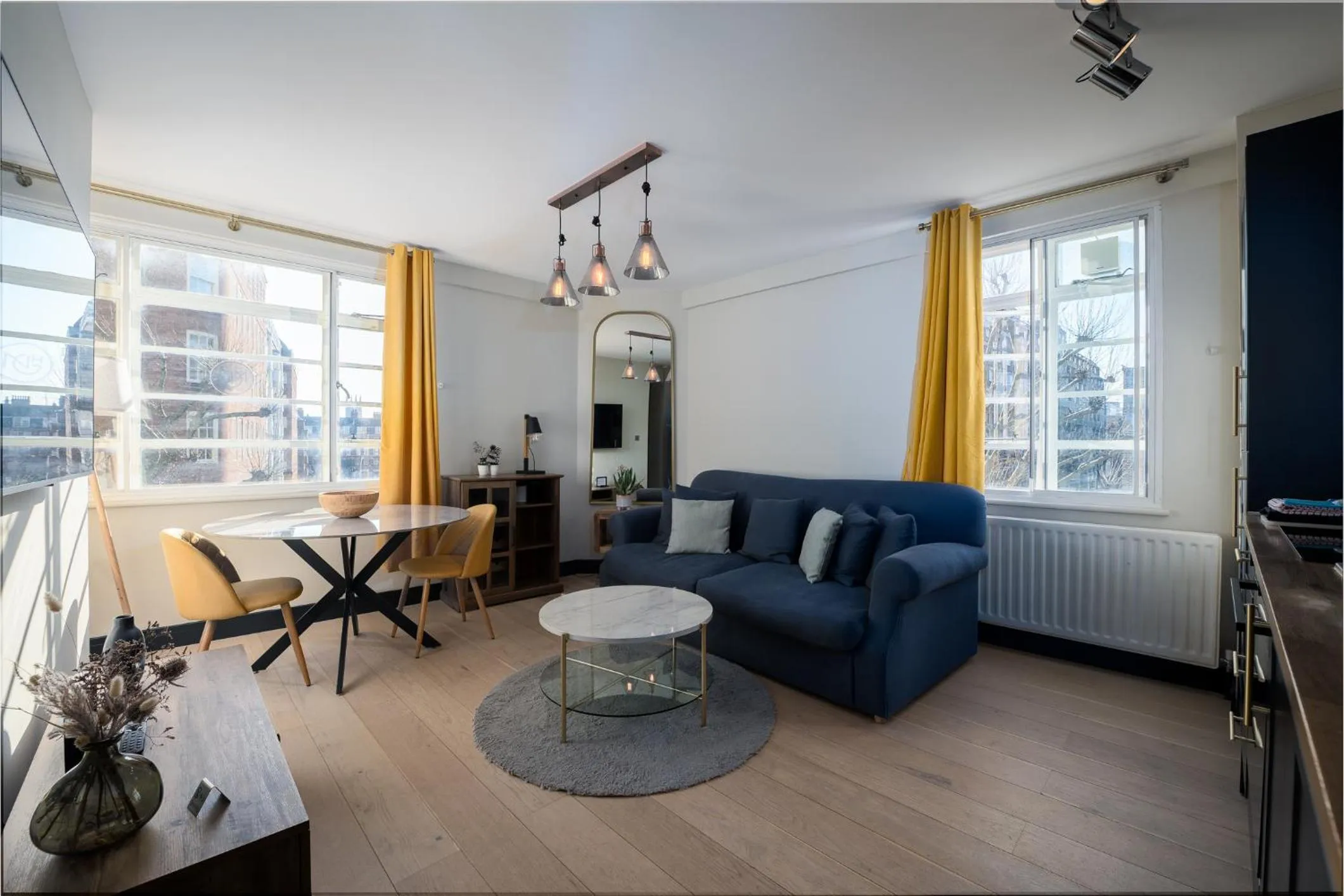 Living room in Nell Gwynn House