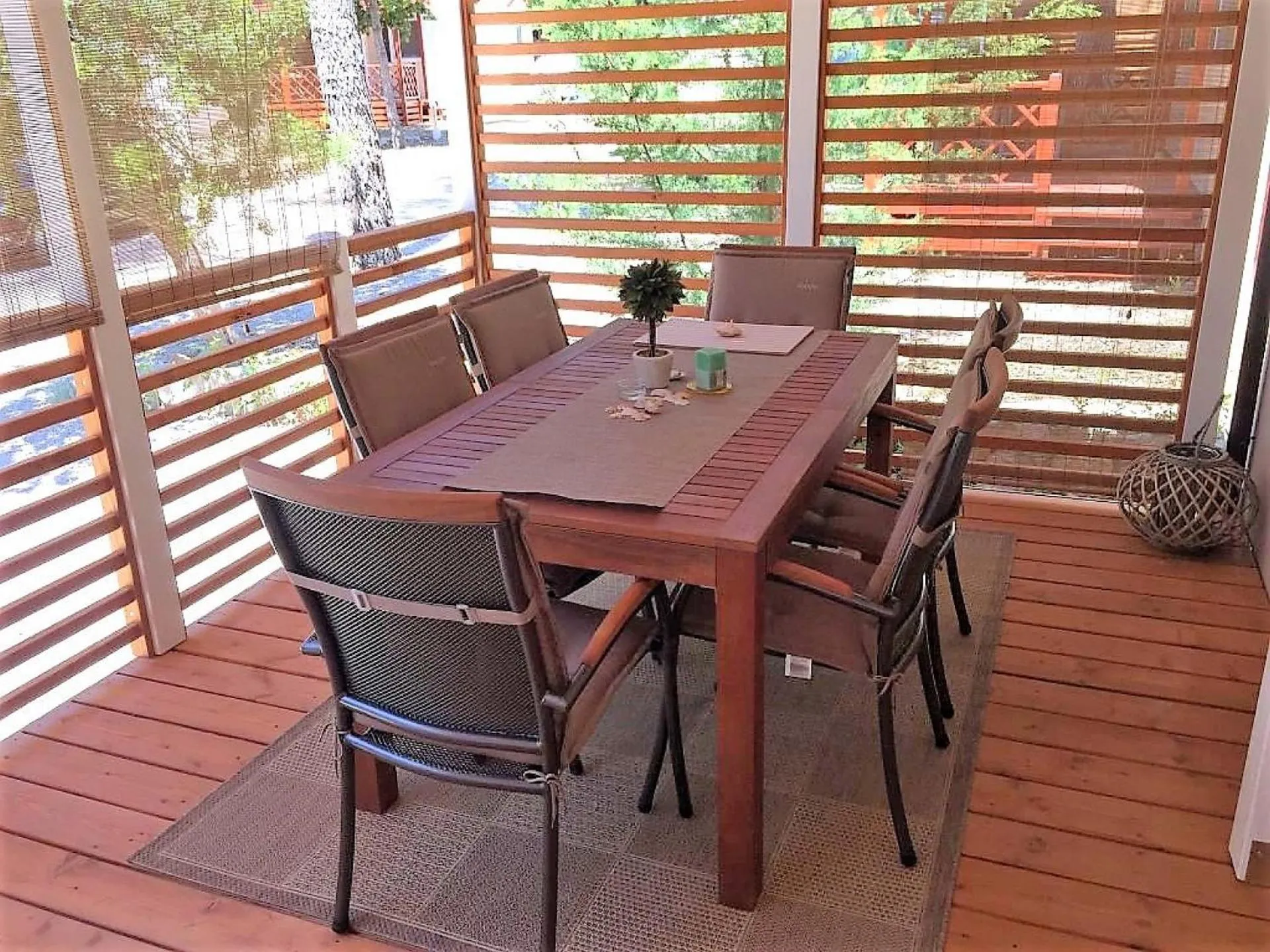 Balcony/Terrace in Sunny Home Soline