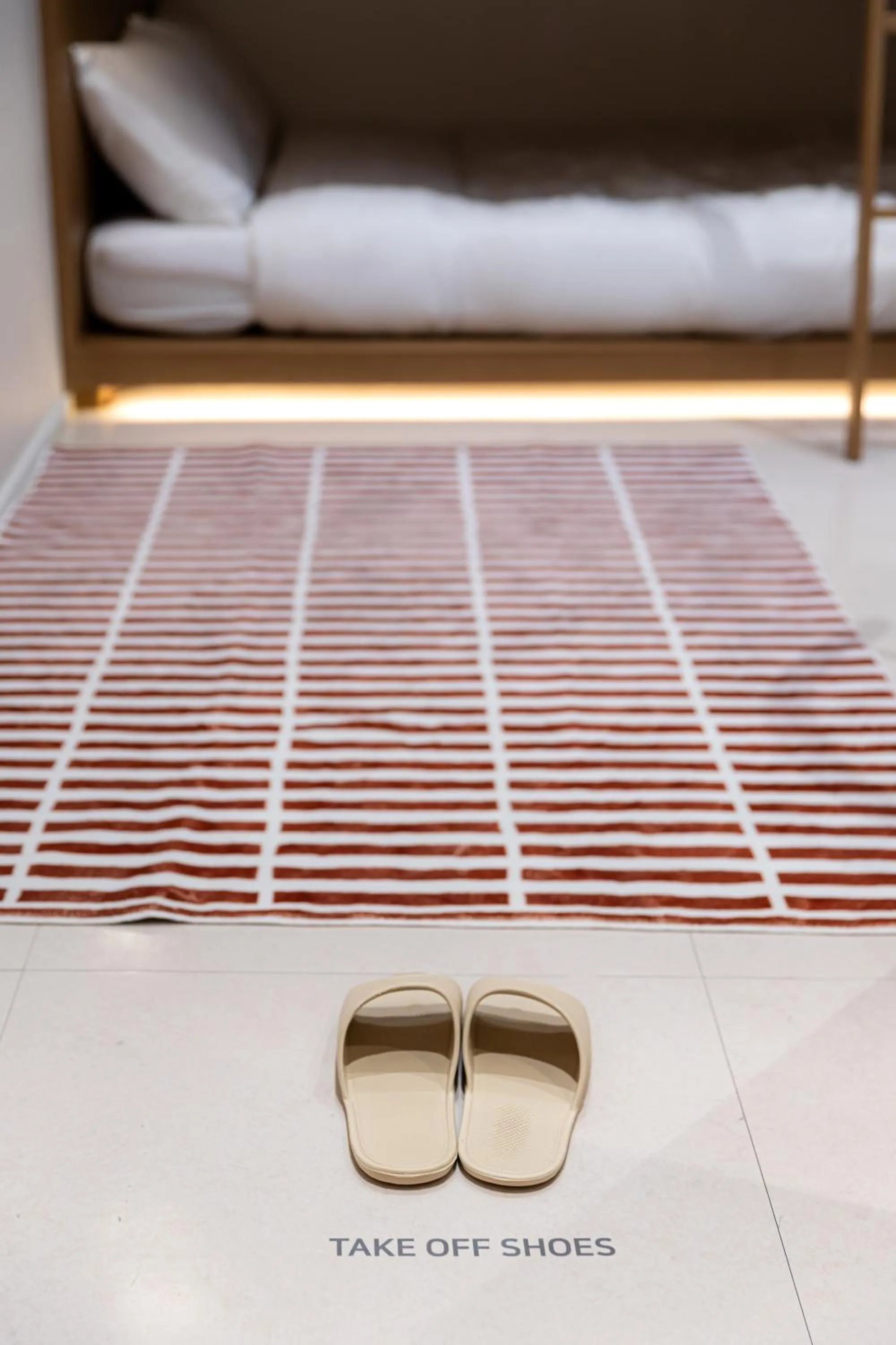 Decorative detail, Bed in Slowon Hongdae