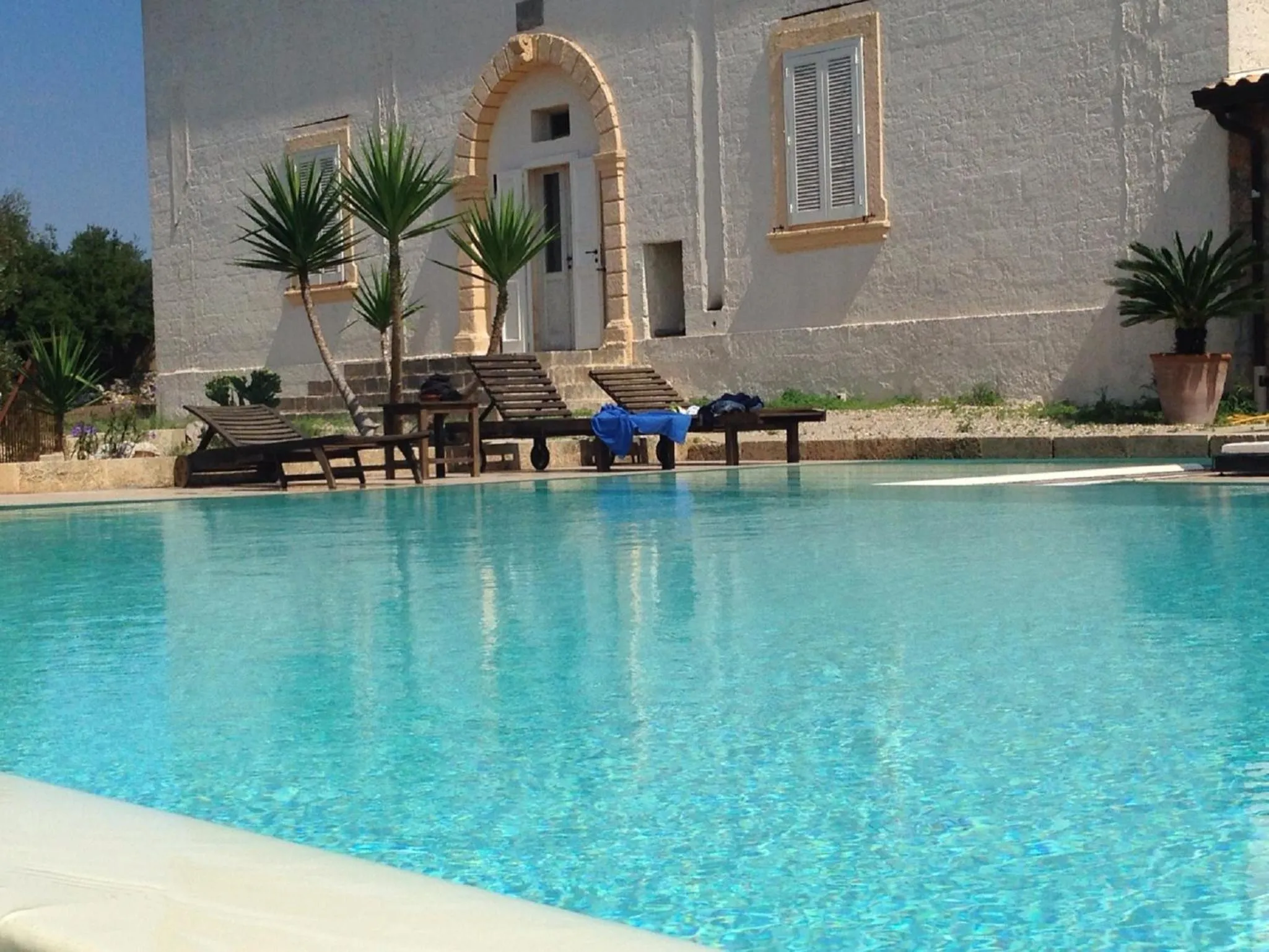 Facade/entrance in Antica Masseria Pescu