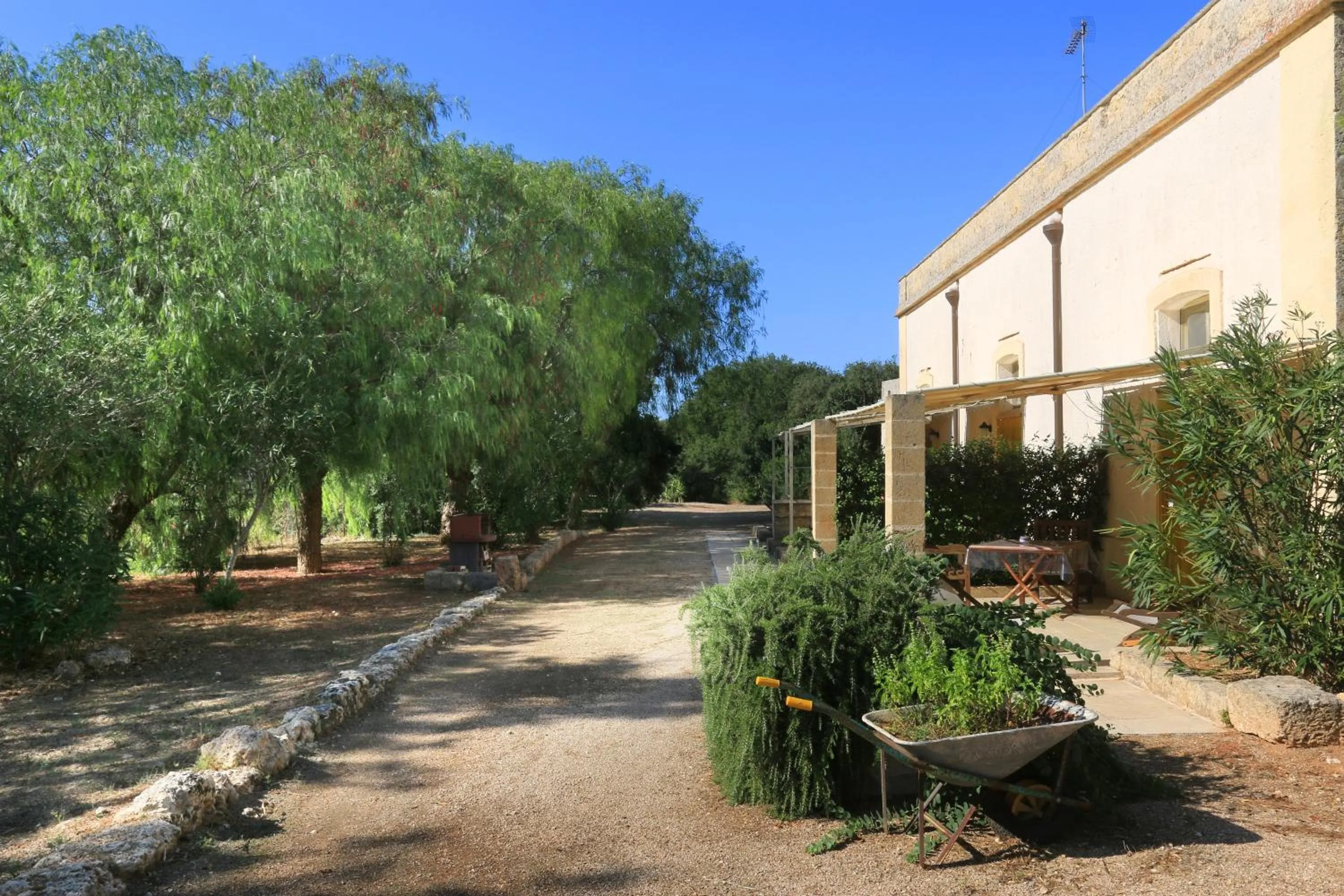 Property building in Antica Masseria Pescu