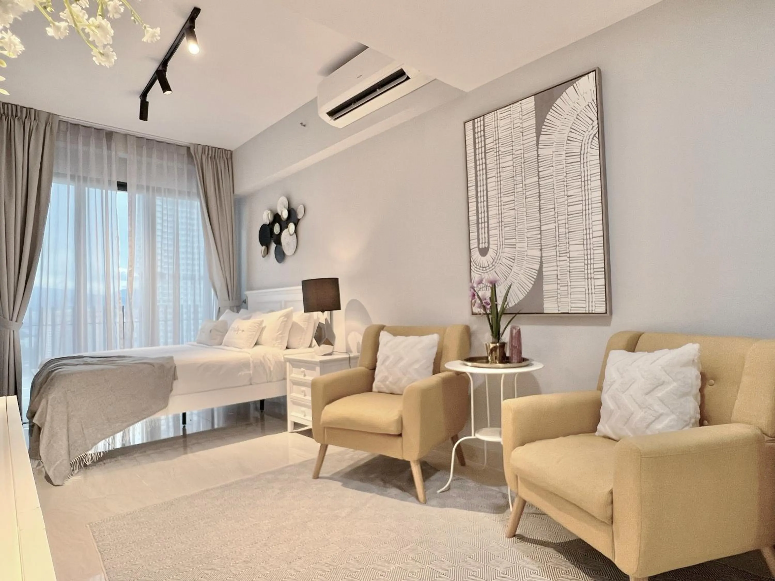 Bed in The Luxe by Infinitum Suites