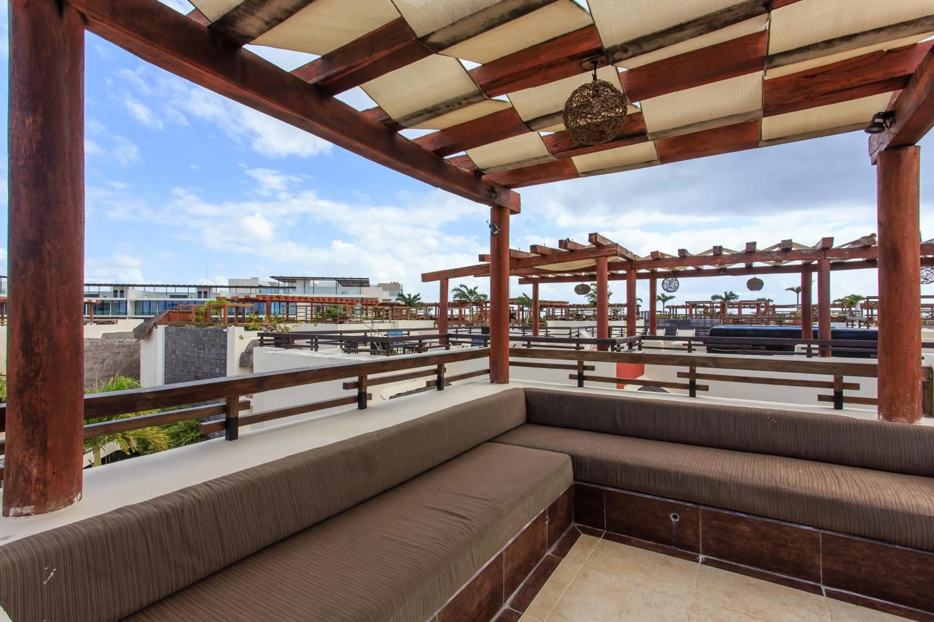 Patio in Aldea Thai by Stella Rentals